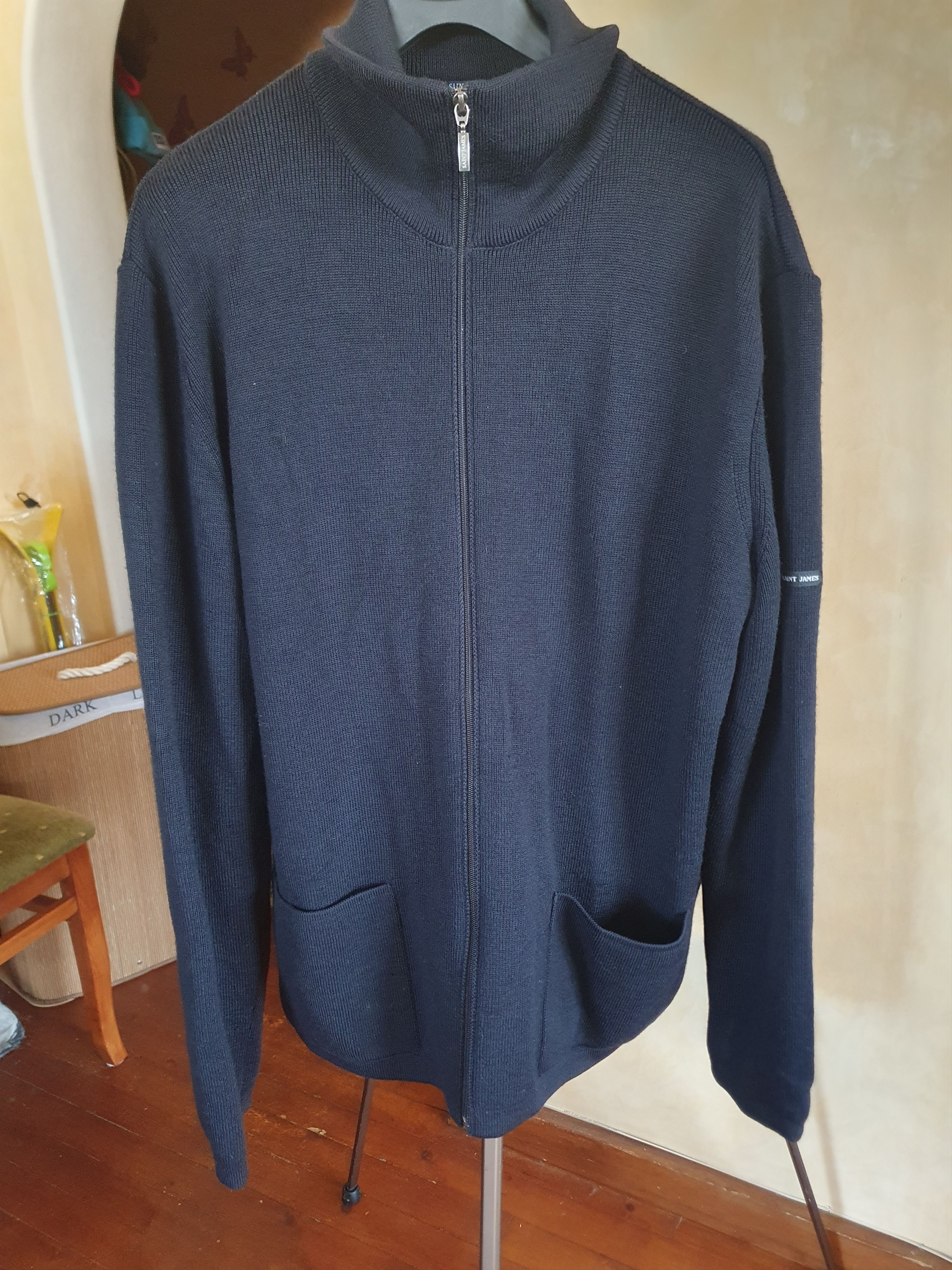 Saint James Saint James Full zip Long Cardigan Knit Made in France XXL Size US XXL / EU 58 / 5 - 6 Thumbnail