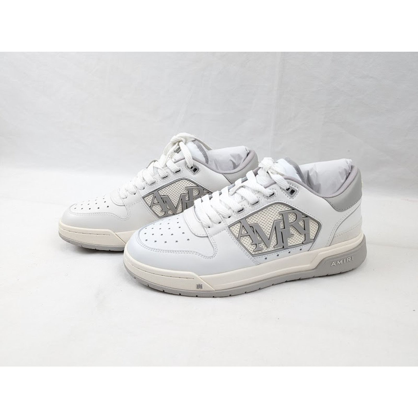 Amiri o1rshd1 Classic Low-Top Sneakers in White Grey Size US 11 / EU 44 - 15 Thumbnail