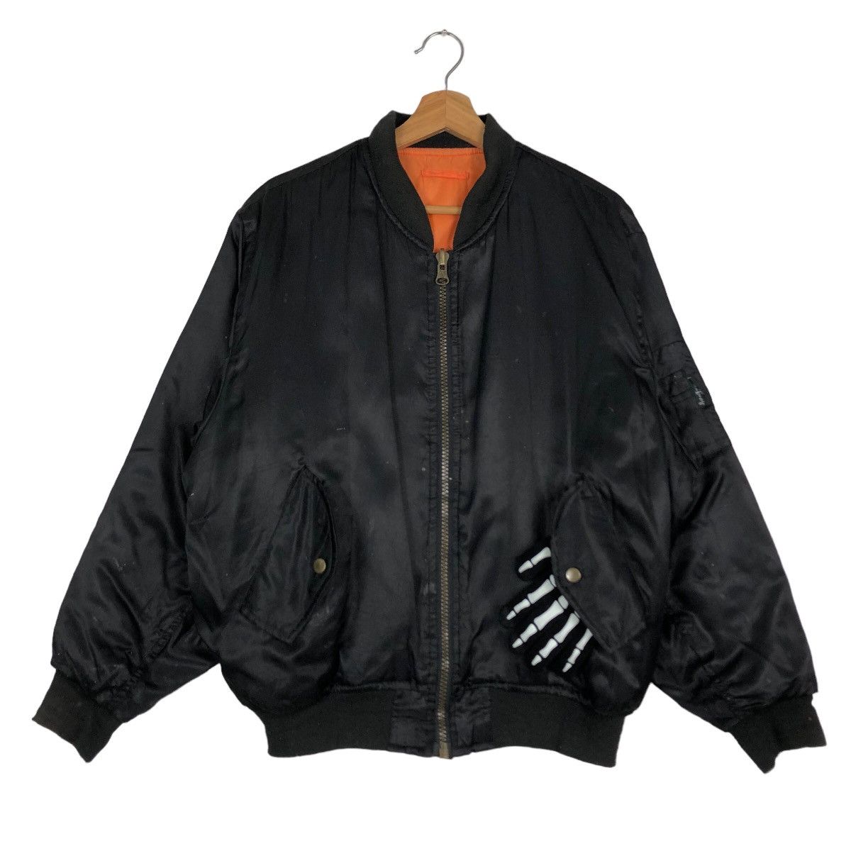 Japanese Brand 🔥90’s Riot Riot Reversible Bomber Jacket Issey Miyake Size US M / EU 48-50 / 2 - 2 Thumbnail