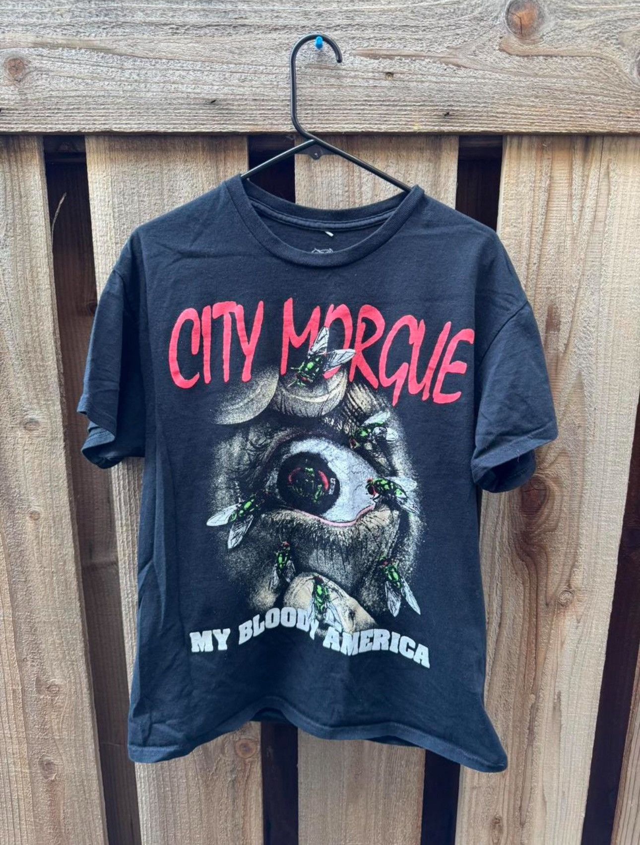 T-shirt City Morgue Band Tour My Bloody America - Tailles S à 5XL, Noir Coton, Neuf Avec étiquettes