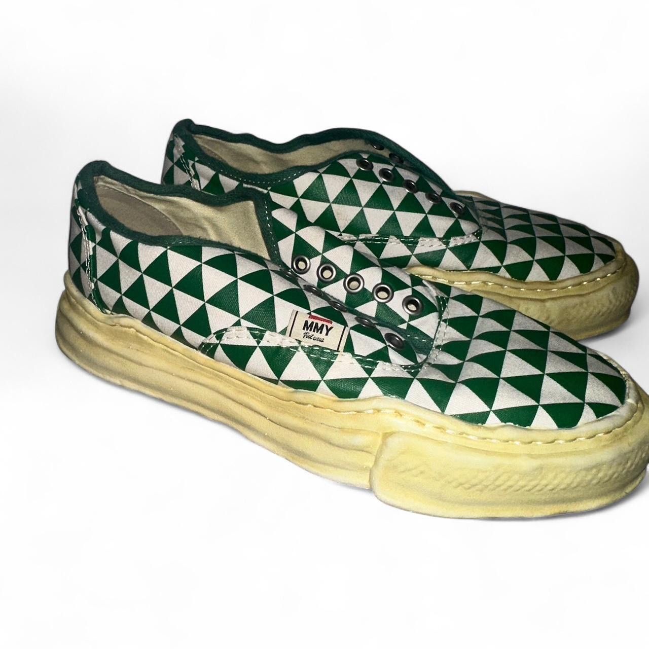 Maison MIHARA YASUHIRO Green and white Maison Mihara Yasuhiro Size US 10 / EU 43 - 3 Thumbnail