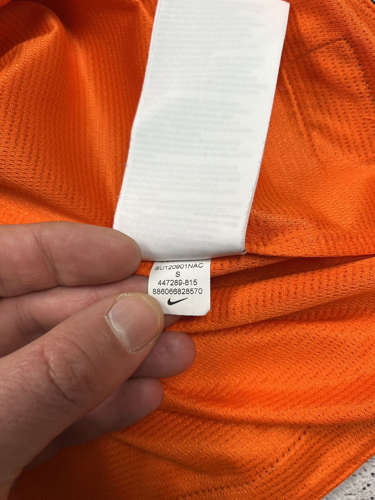 Nike NIKE NETHERLANDS 2012 2013 HOME SOCCER JERSEY #16 V.PERSIE Size US S / EU 44-46 / 1 - 8 Thumbnail