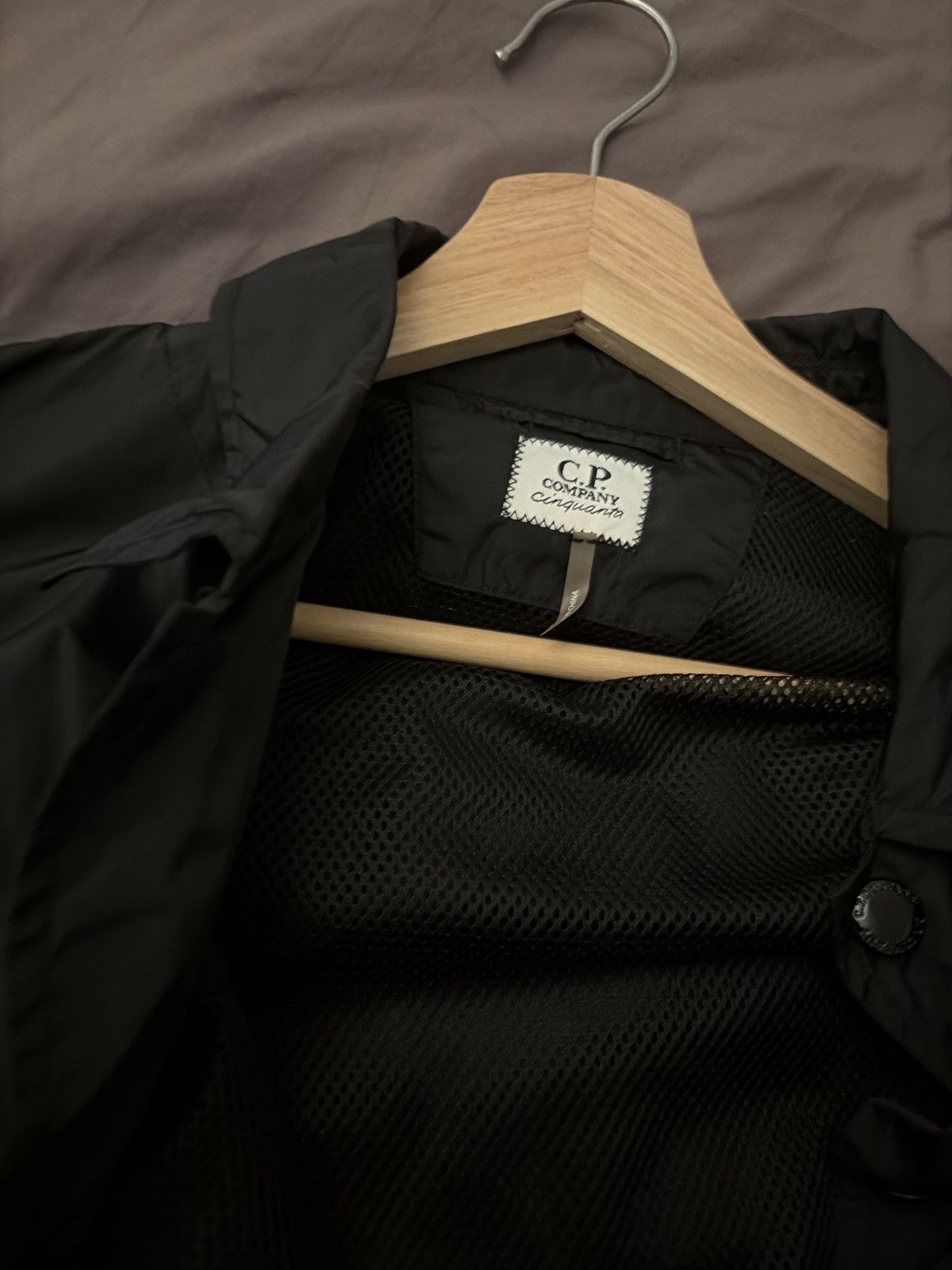 C.P. Company Cp company black chrome cinquanta logo jacket Size US L / EU 52-54 / 3 - 1 Thumbnail