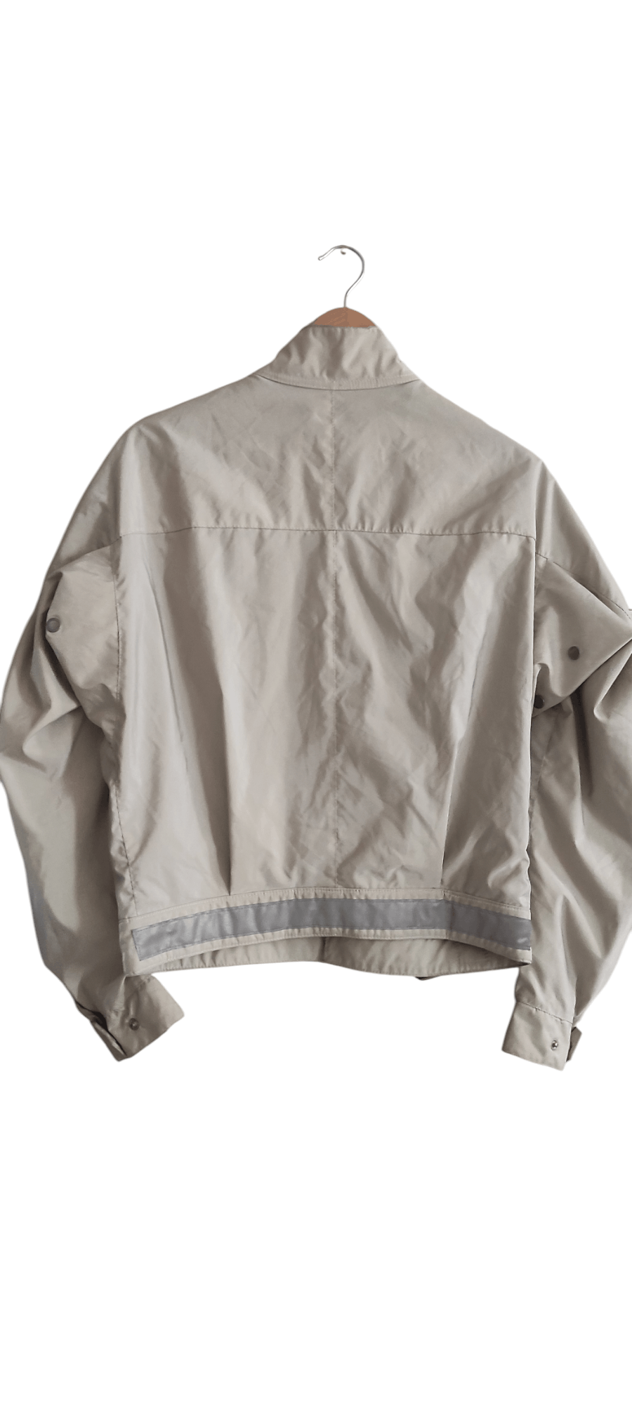 Belstaff Belstaff Nylon Beige Biker Motorcycle Jacket Size 44 Size US S / EU 44-46 / 1 - 2 Thumbnail