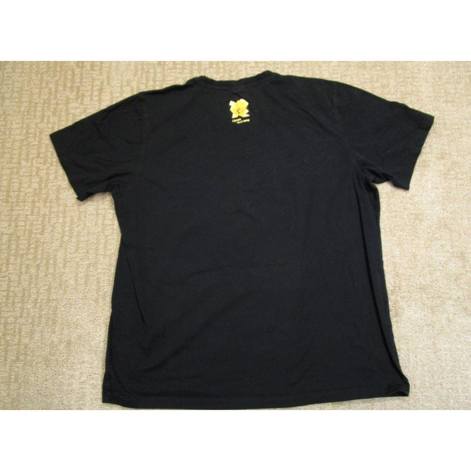 Adidas Adidas Shirt Mens 2XL Black London 2012 Olympic Torch Relay UK Map Tee 2010s Size US XXL / EU 58 / 5 - 3 Thumbnail