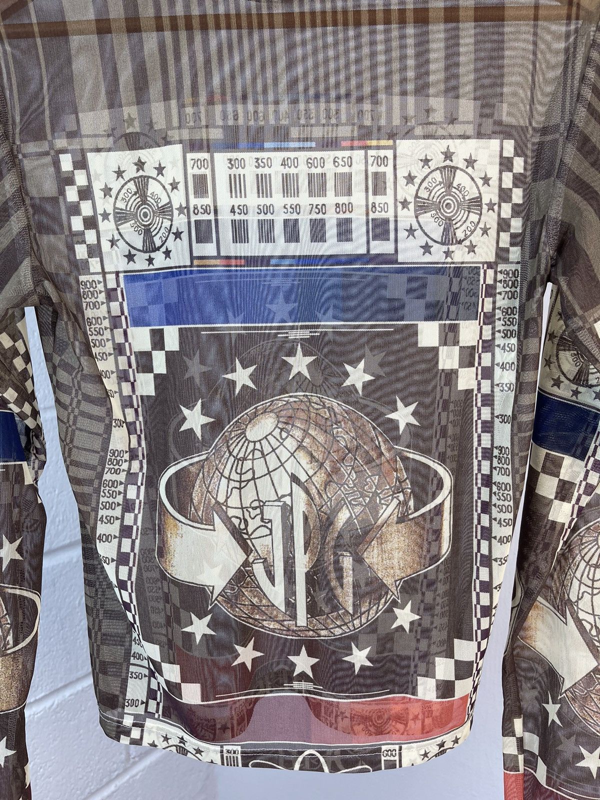Grailed × Jean Paul Gaultier Most Iconic 1994 Runway Jean Paul Gaultier Globe Mesh Top Size US S / EU 44-46 / 1 - 12 Thumbnail