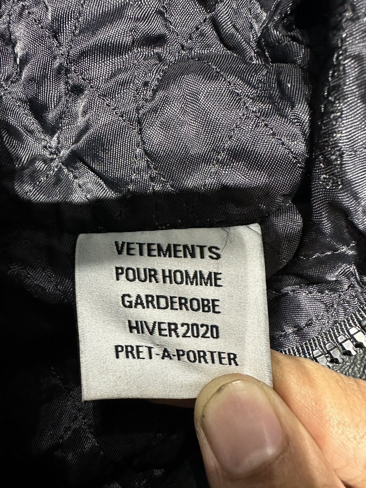 Vetements RARE Vetements - Demna - Incognito oversized leather Jacket Size US S / EU 44-46 / 1 - 8 Thumbnail