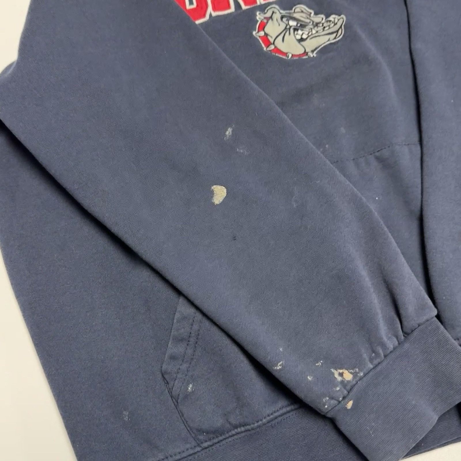Other Gonzaga University Hoodie Sweatshirt Mens XL Blue Embroidere Size US XL / EU 56 / 4 - 10 Thumbnail