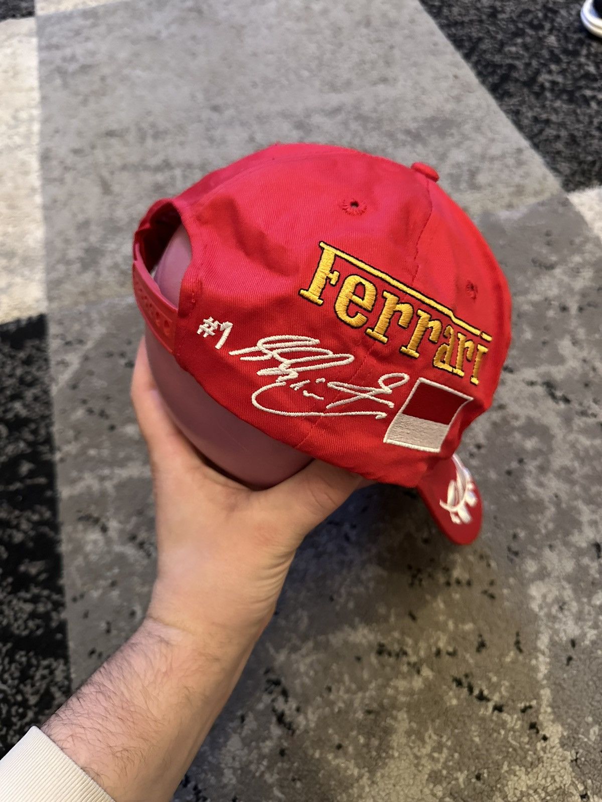 Ferrari Rare VTG Ferrari by Michael Schumacher Official Dekra Cap Size ONE SIZE - 3 Thumbnail