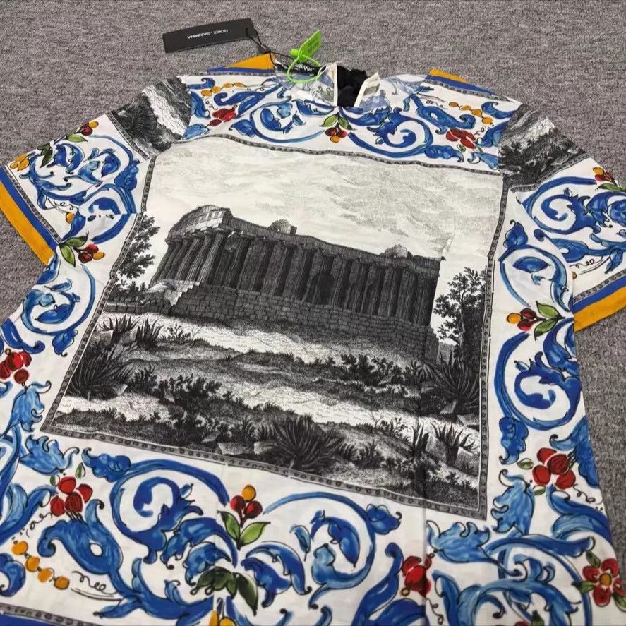 Dolce & Gabbana Dolce&Gabbana Authentic Unworn Short-Sleeve Tee Size S / US 4 / IT 40 - 5 Thumbnail
