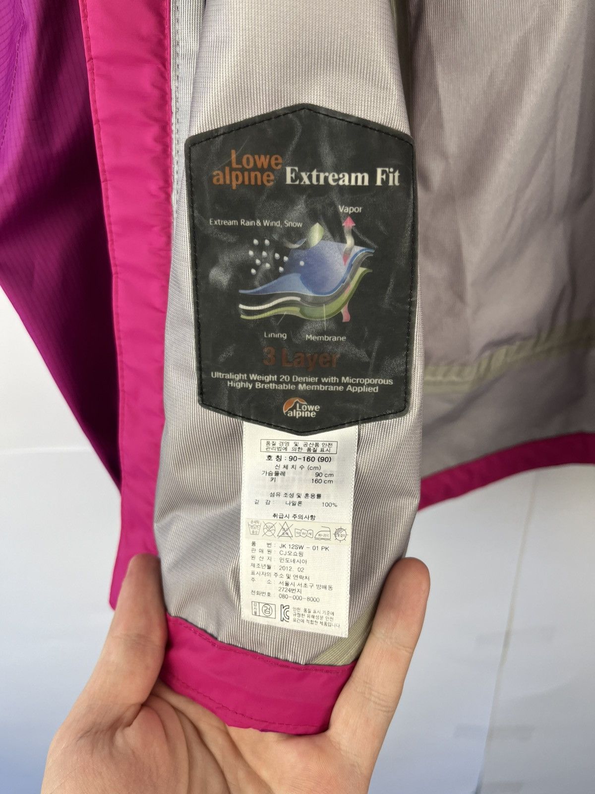 Other Lowe Alpine Extream Fit Outdoor Nylon Full Zip Jacket Size S / US 4 / IT 40 - 11 Thumbnail