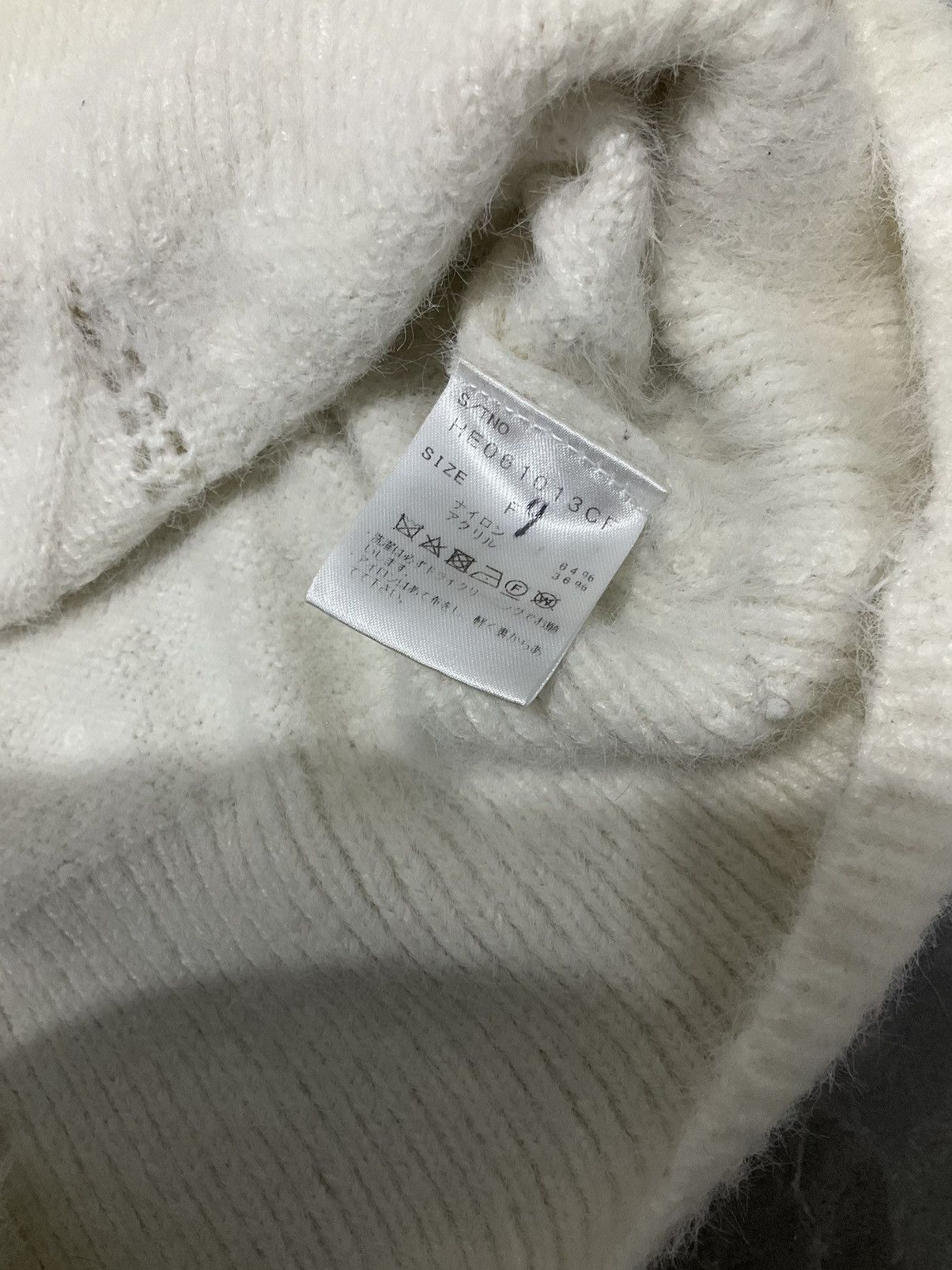 Aran Isles Knitwear × Vintage Vintage Heather mo - hair knitwear Size US S / EU 44-46 / 1 - 8 Thumbnail