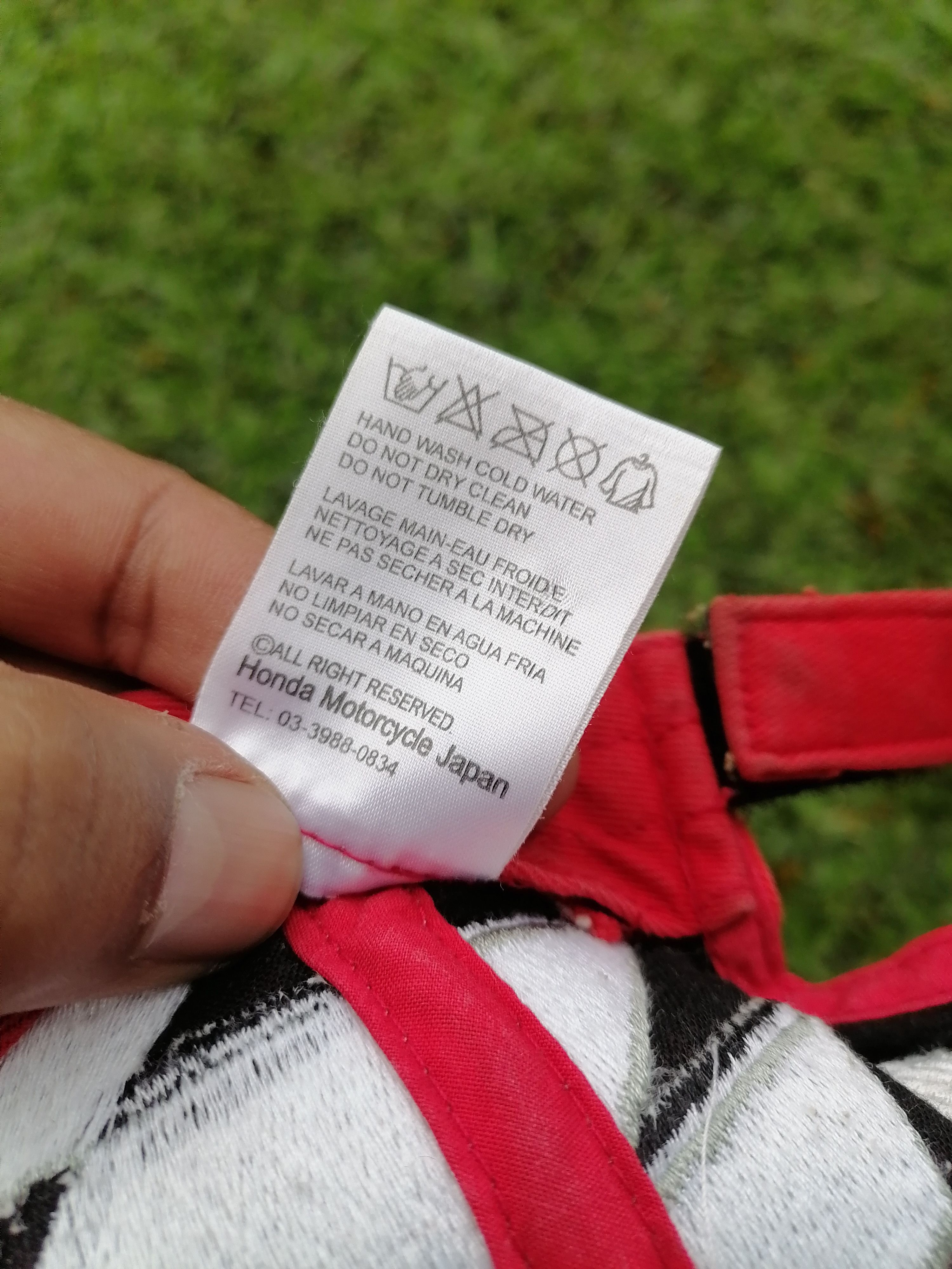 Honda × Sports Specialties Vintage Honda Motorcycle Japan Sharktooth Strap Caps Size ONE SIZE - 7 Thumbnail