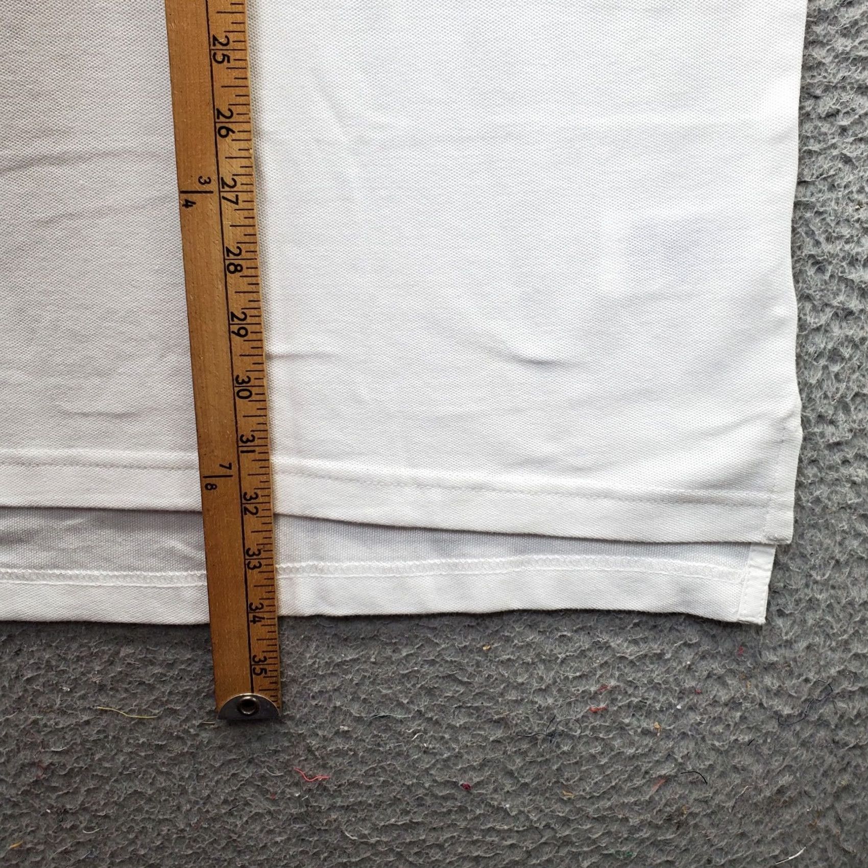 Chaps Chaps Polo Shirt Mens 2XB White Performance Short Sleeve High Low Slit Popover Size US XXL / EU 58 / 5 - 4 Thumbnail