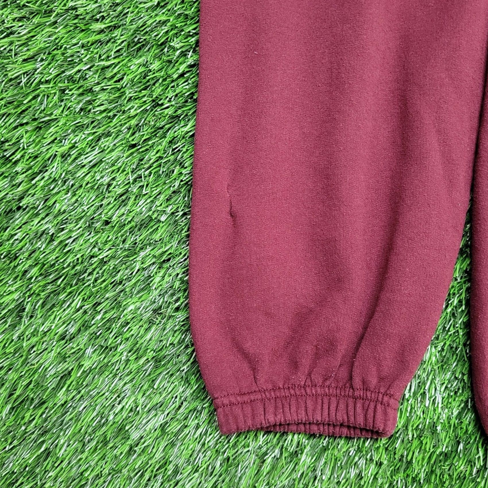 Champion VINTAGE Champion Sweatpants Mens M Oakwood HBCU Maroon Baggy High Rise Relaxed Y2K Joggers Size US 30 / EU 46 - 5 Thumbnail