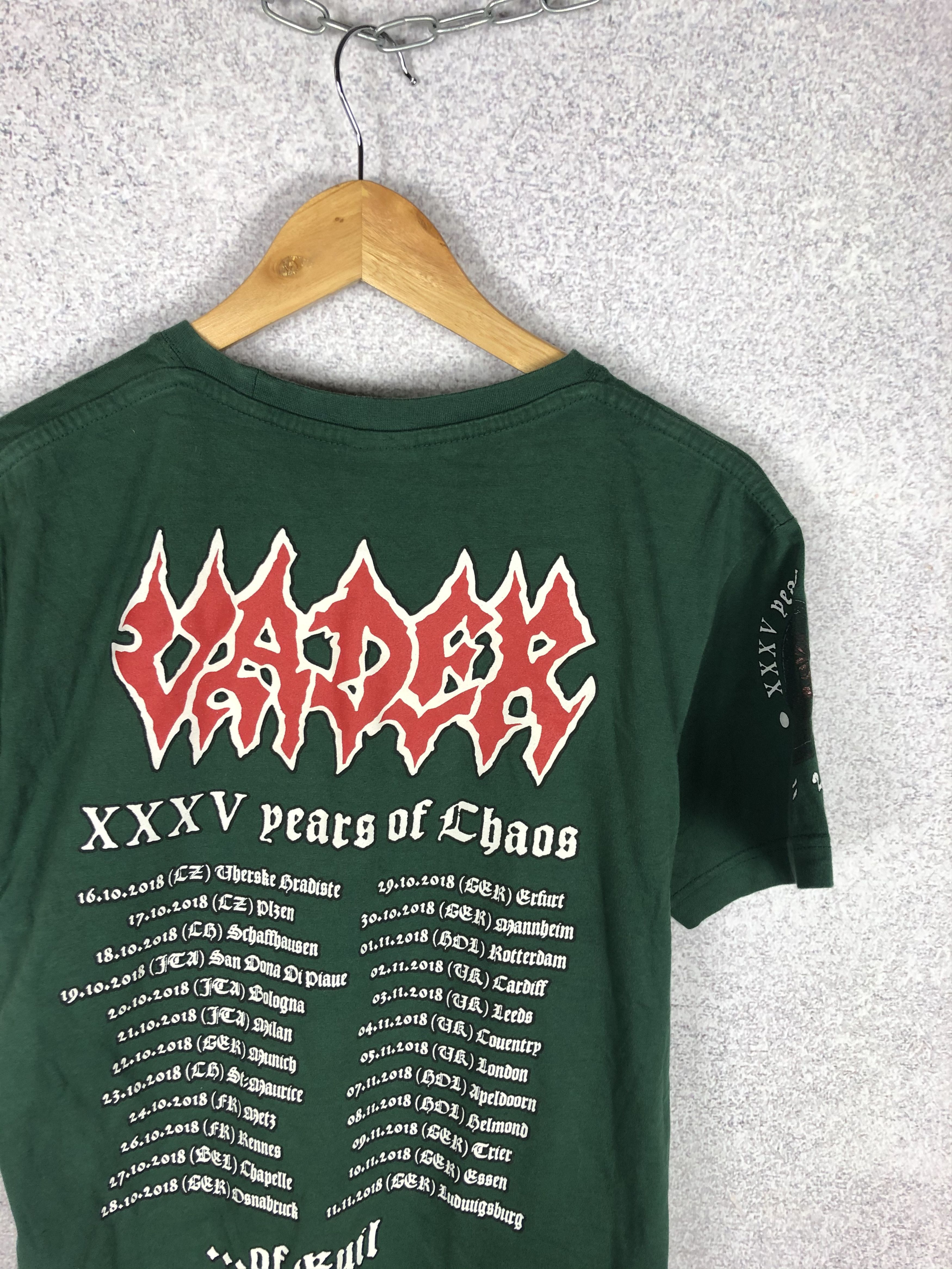 Band Tees Vader Death Metal Rock Band T-Shirt All Over Print Tee Size US M / EU 48-50 / 2 - 4 Thumbnail