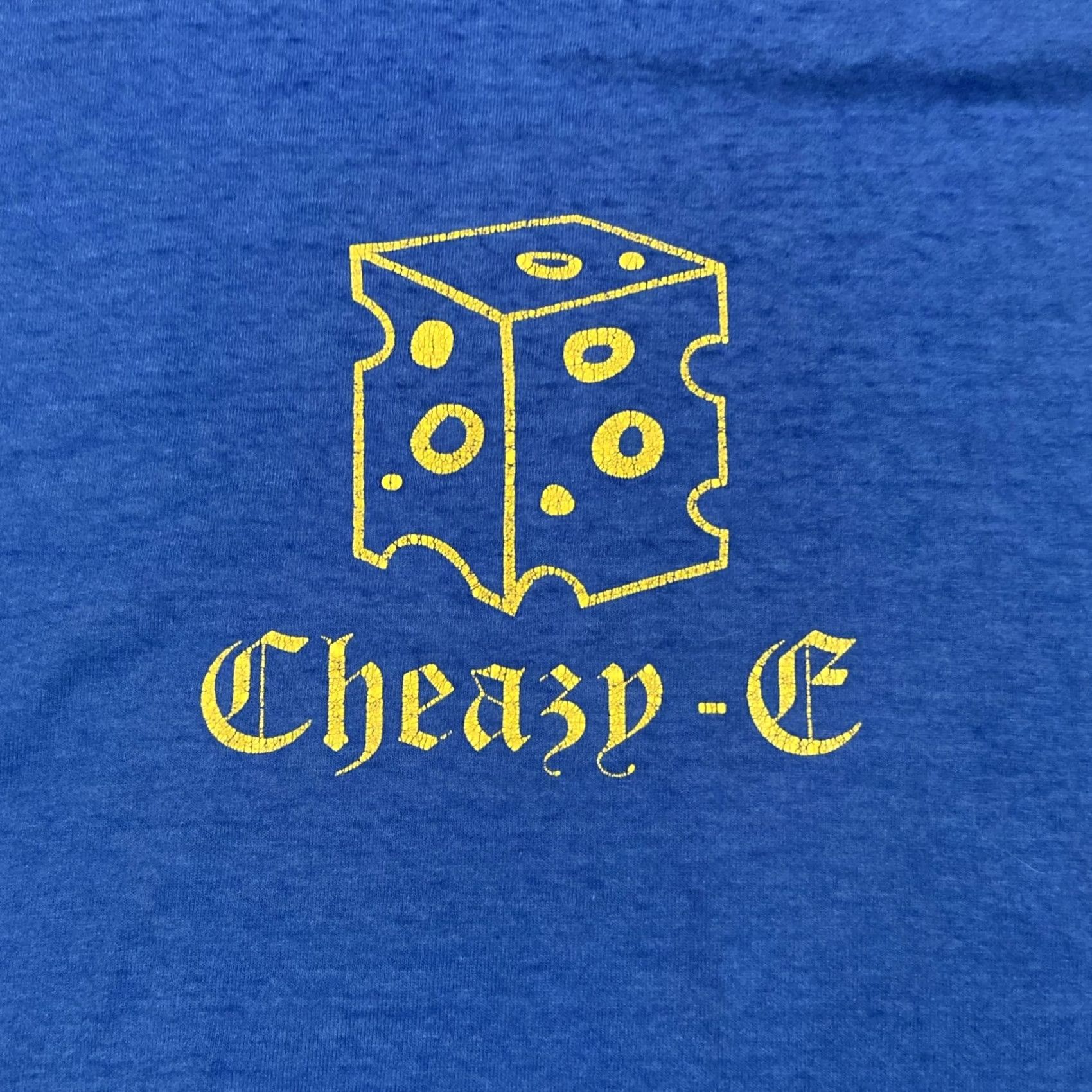 Jerzees VINTAGE Jerzees T-Shirt Blue XL Crew Neck Short Sleeve Men Music Eric Barry 1998 Chirp Records Graphic Print Size US XL / EU 56 / 4 - 2 Thumbnail