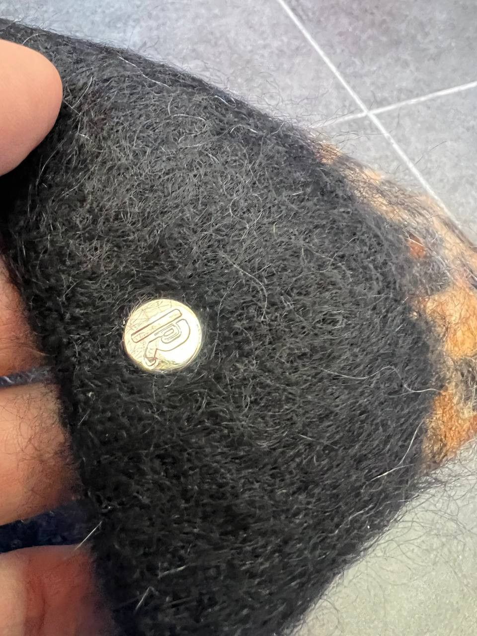 H&M × Paco Rabanne Rabanne H&M Mohair-Blend leopard Jacquard-Knit Beanie Size ONE SIZE - 2 Thumbnail