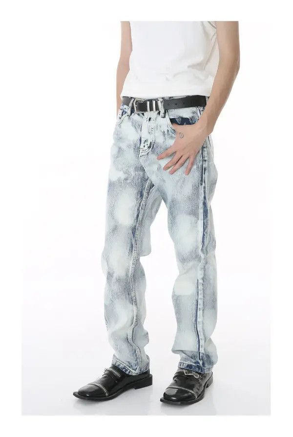 Japanese Brand VIBE Straight-leg hip-hop personality loose retro jeans Size US 32 / EU 48 - 5 Thumbnail
