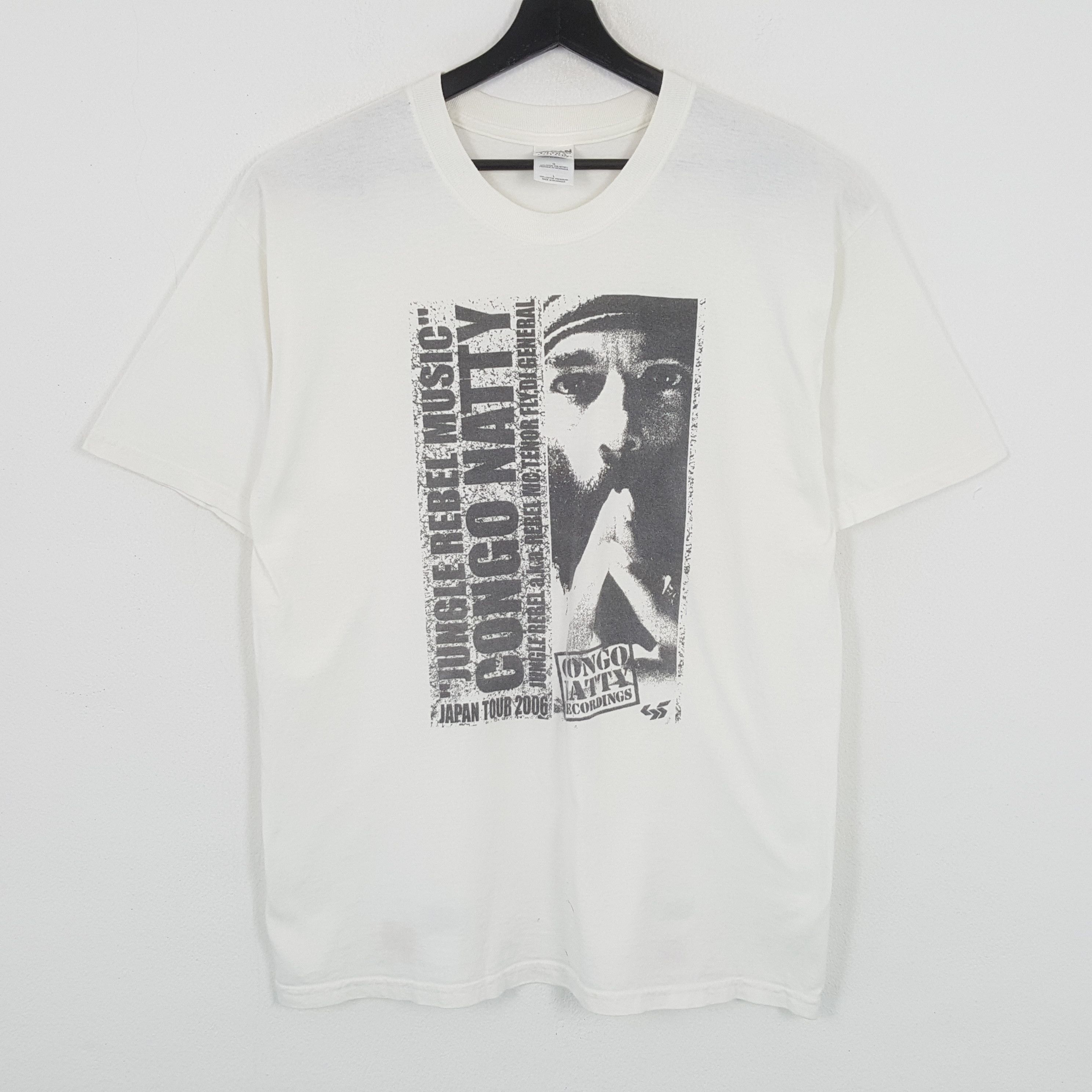 Band Tees × Vintage CONGO NATTY Recordings Japan Tour 2006 Tshirt Size US L / EU 52-54 / 3 - 1 Thumbnail