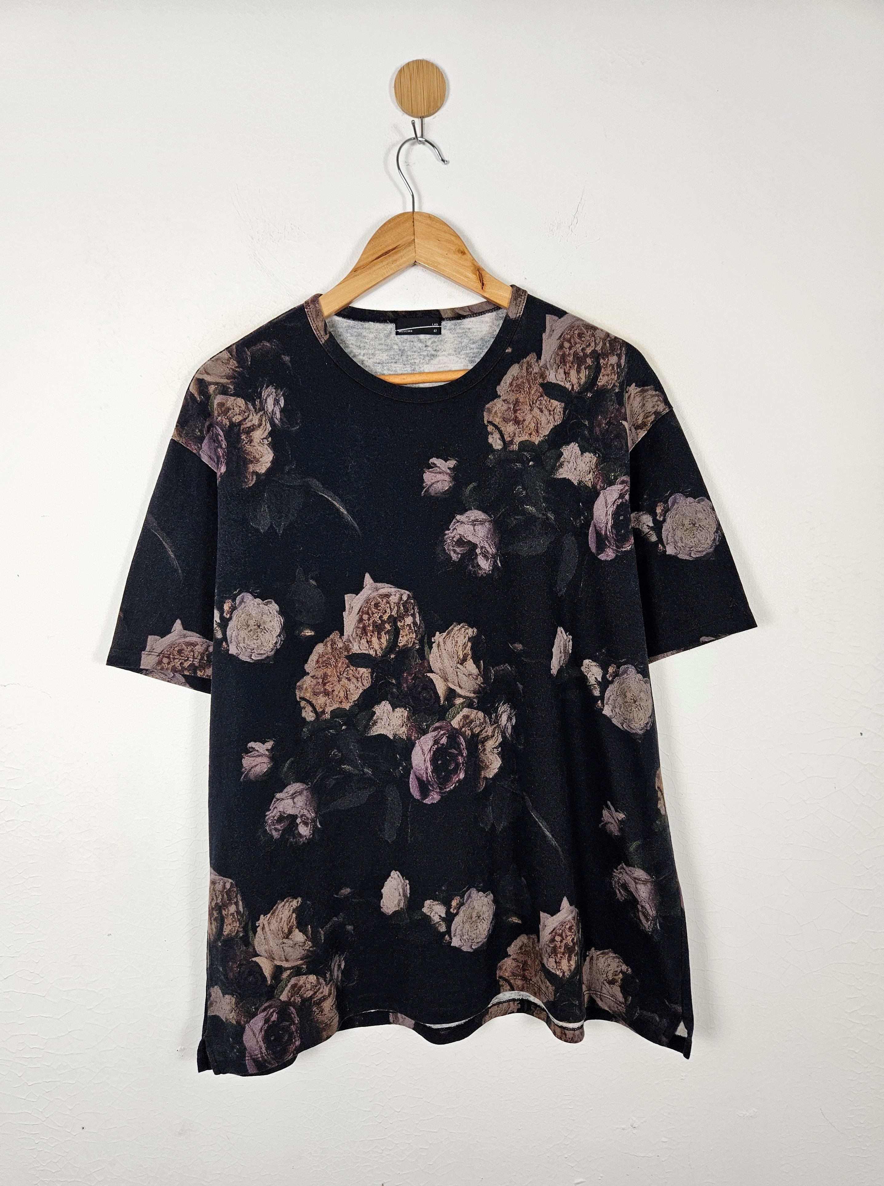 Image of Lad Musician Flower 'new Order' Shirt in Floral, Men's (Size XL)