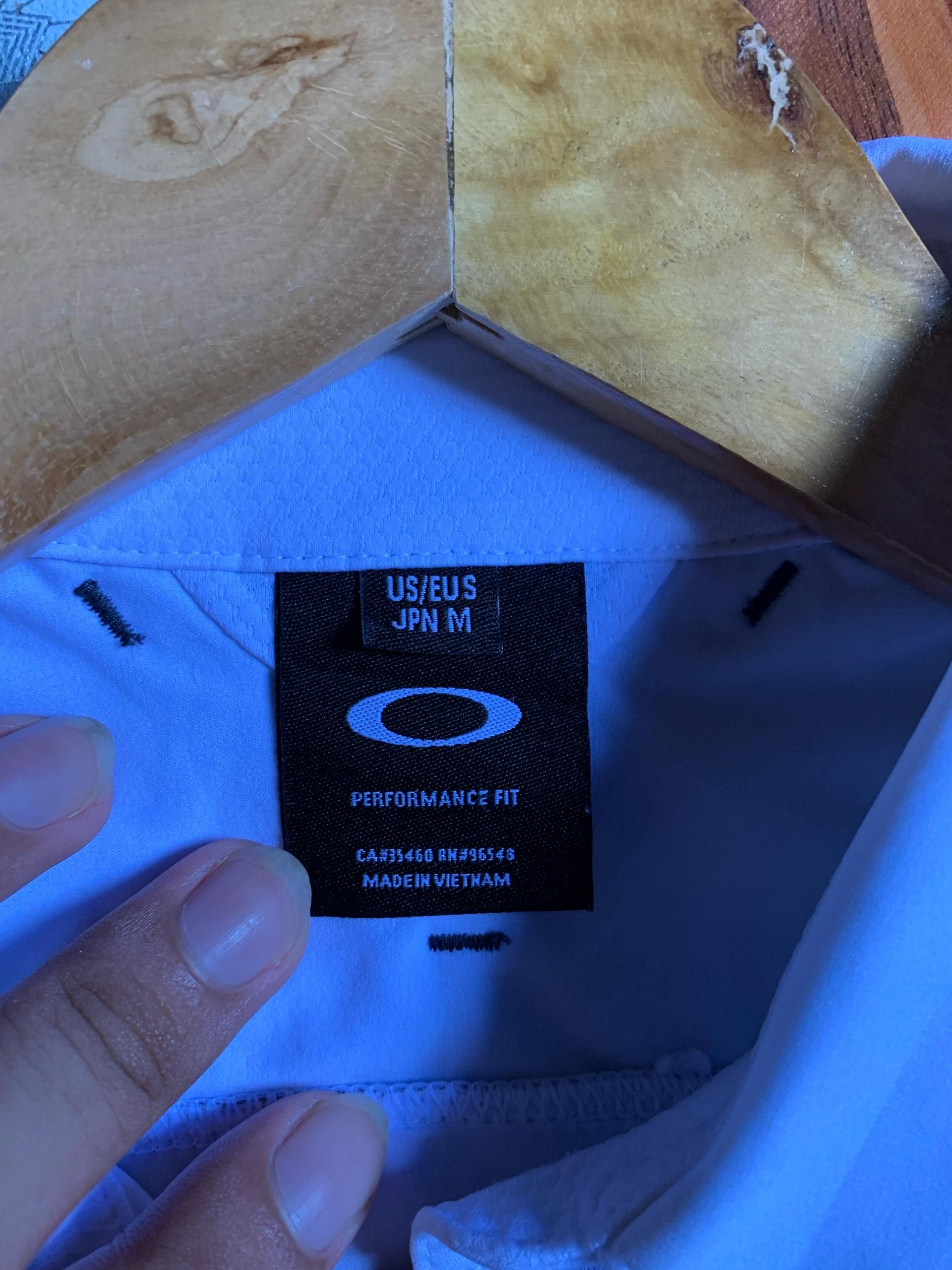 Oakley Oakley O Logo Long Sleeve Collared Polo Shirt made vietnam Size US M / EU 48-50 / 2 - 14 Thumbnail