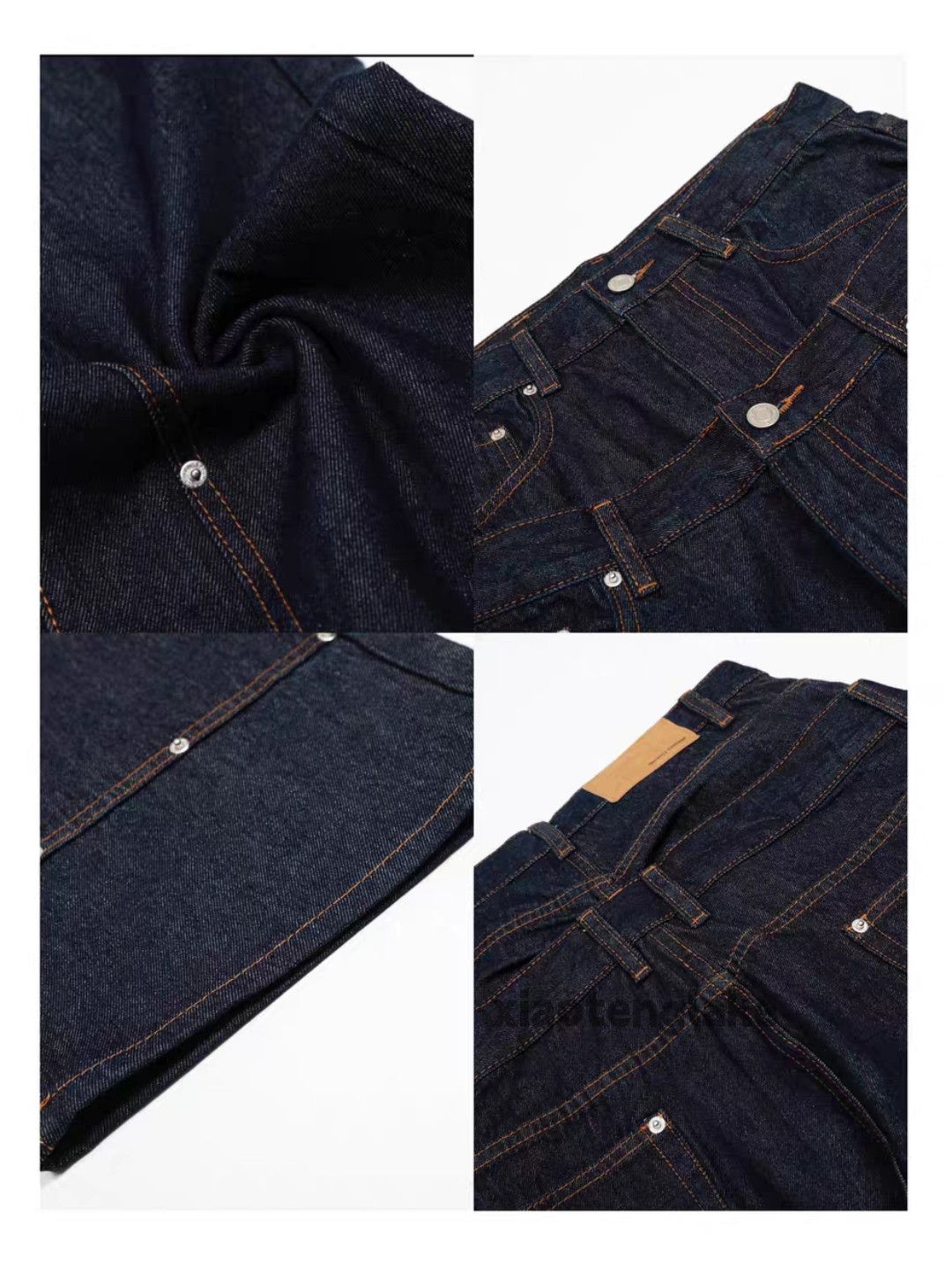 Jean ltx vintage loose baggy skate hiphop double waist jeans Size US 30 / EU 46 - 3 Thumbnail