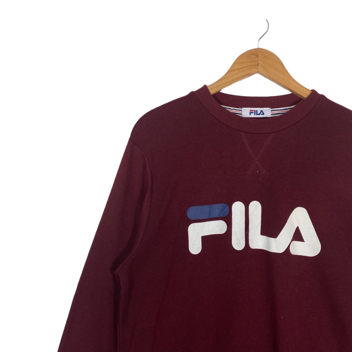 Fila × Sports Specialties Vintage Fila Big Logo Crewneck Sweatshirt Size M Size US M / EU 48-50 / 2 - 7 Thumbnail