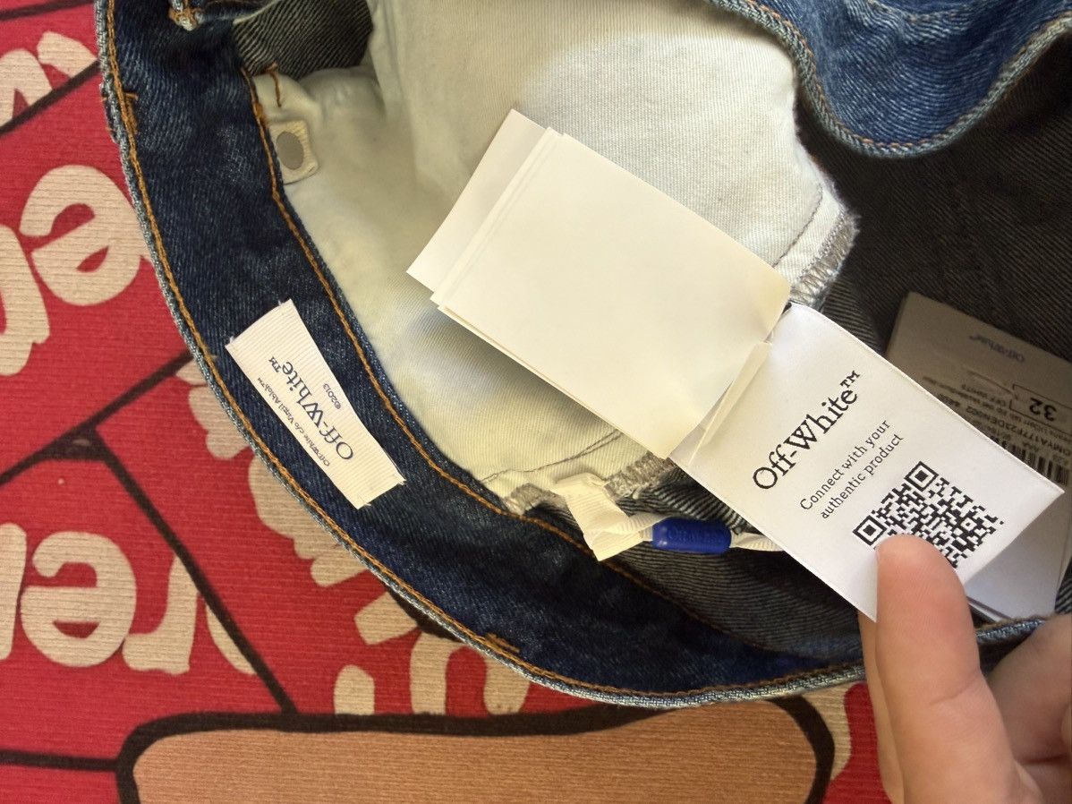 Off-White Off-White Jeans UOarr tab zip Size US 32 / EU 48 - 5 Thumbnail