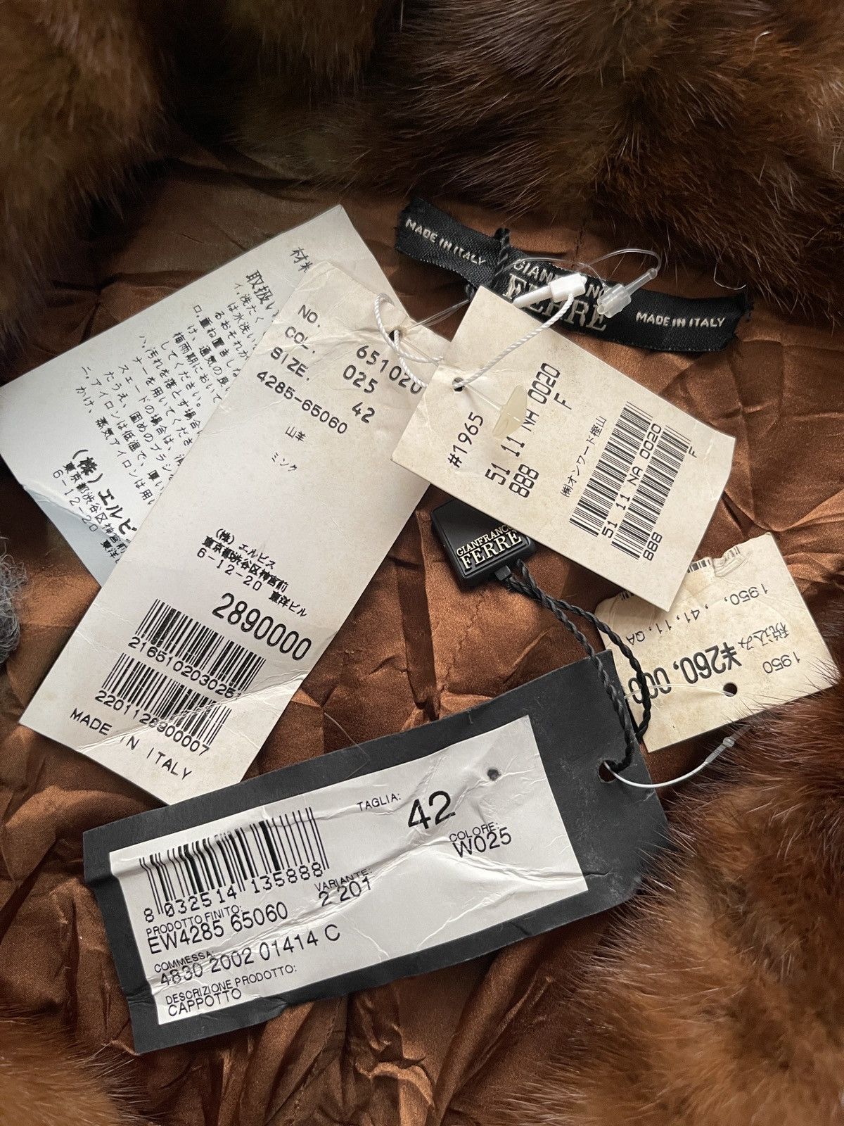 Gianfranco Ferre Luxury Curly Fur 100% Pelle Leather Size M / US 6-8 / IT 42-44 - 25 Thumbnail