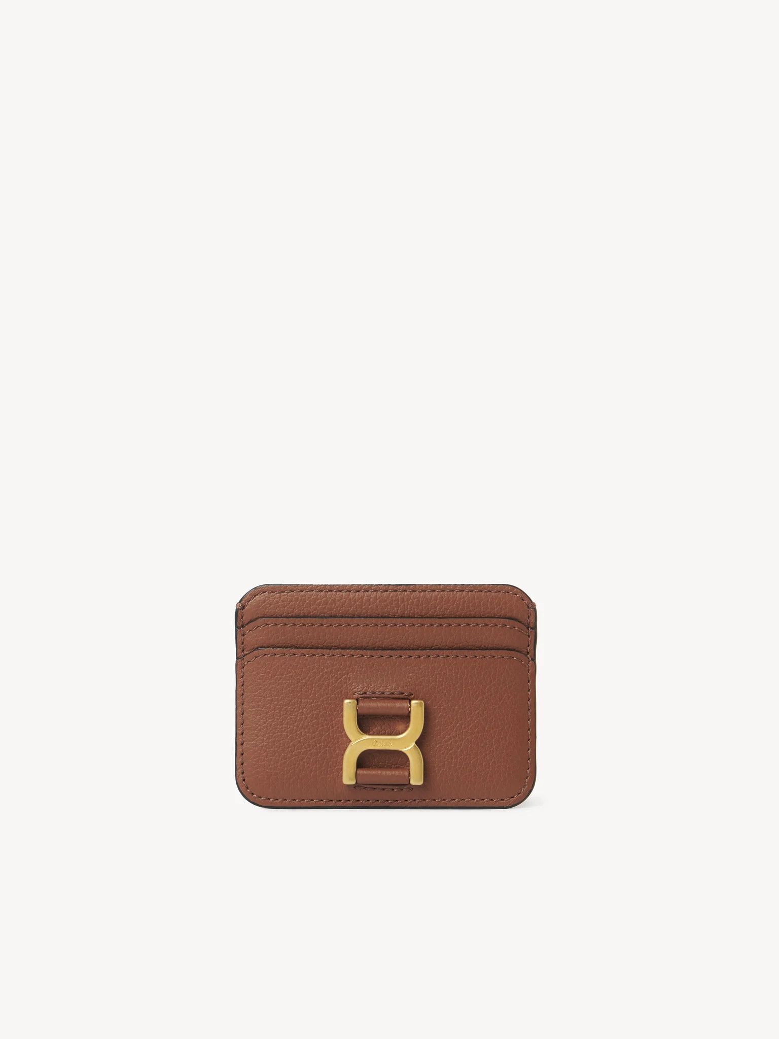 Chloe oc11z0625 Size: OS / Marcie Card Holder in Brown Size ONE SIZE - 1 Thumbnail