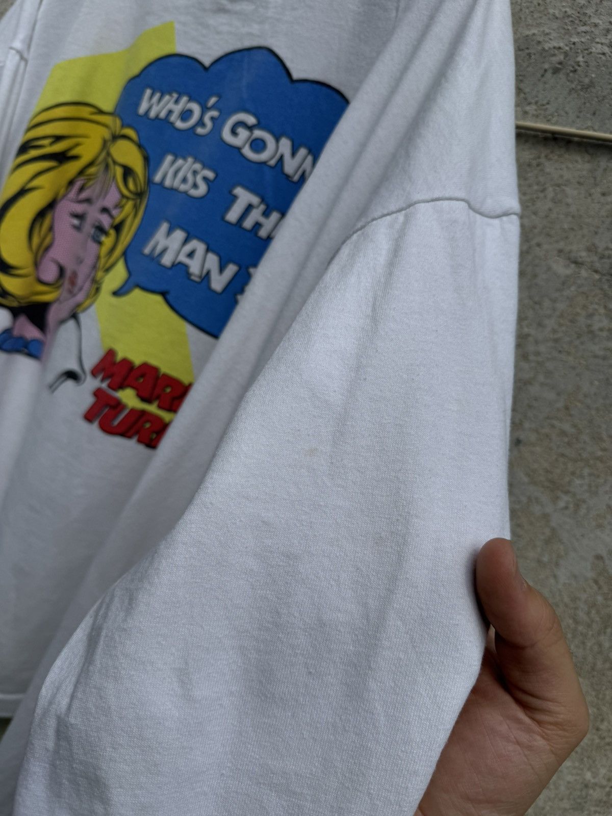 Band Tees Vintage Whos Gonna Kiss Screen Stars Single Stitch 90s Size US XL / EU 56 / 4 - 7 Thumbnail