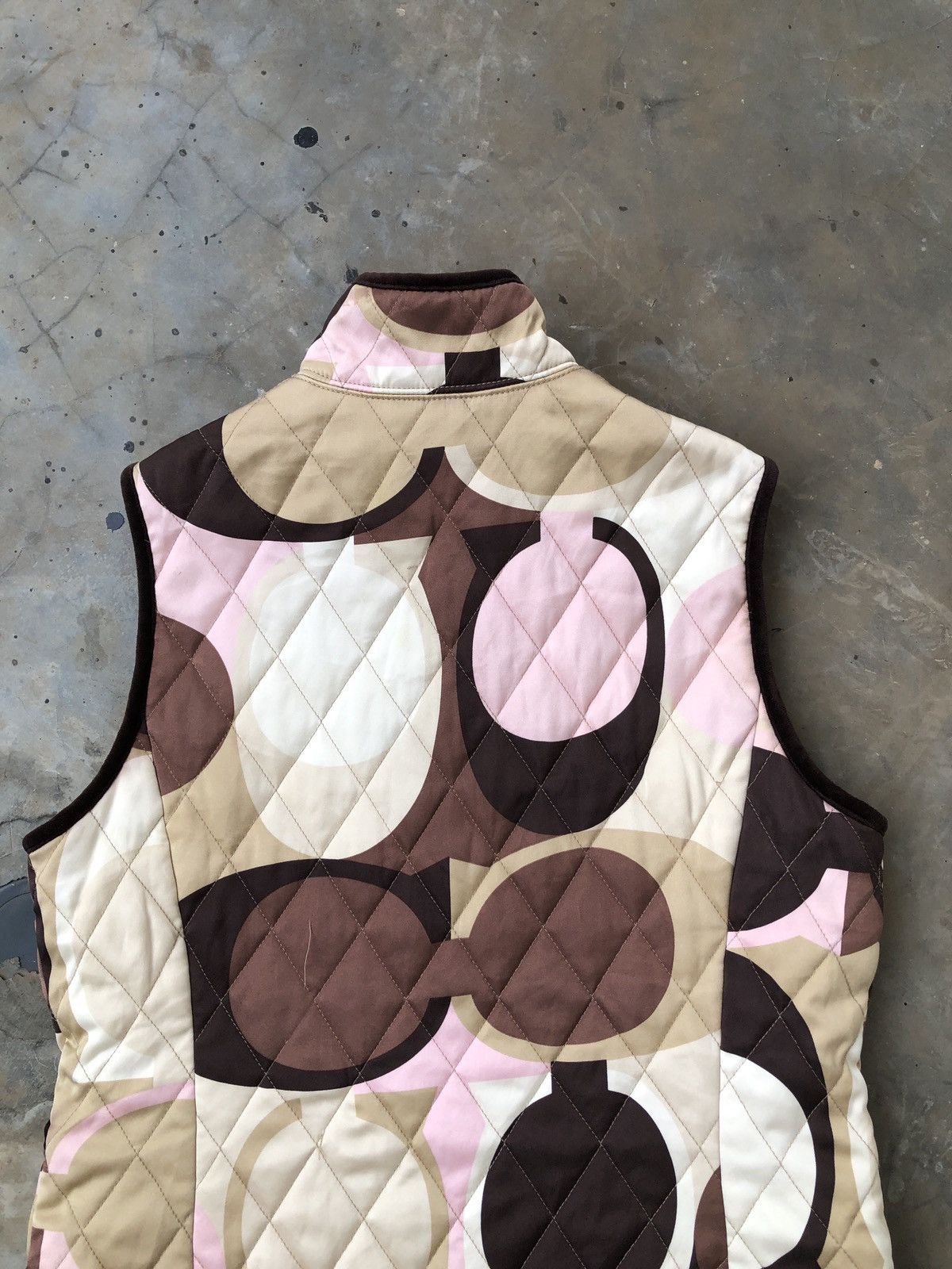 Coach Classic Coach Logo Pattern Print Quilted Vest Size S / US 4 / IT 40 - 12 Thumbnail
