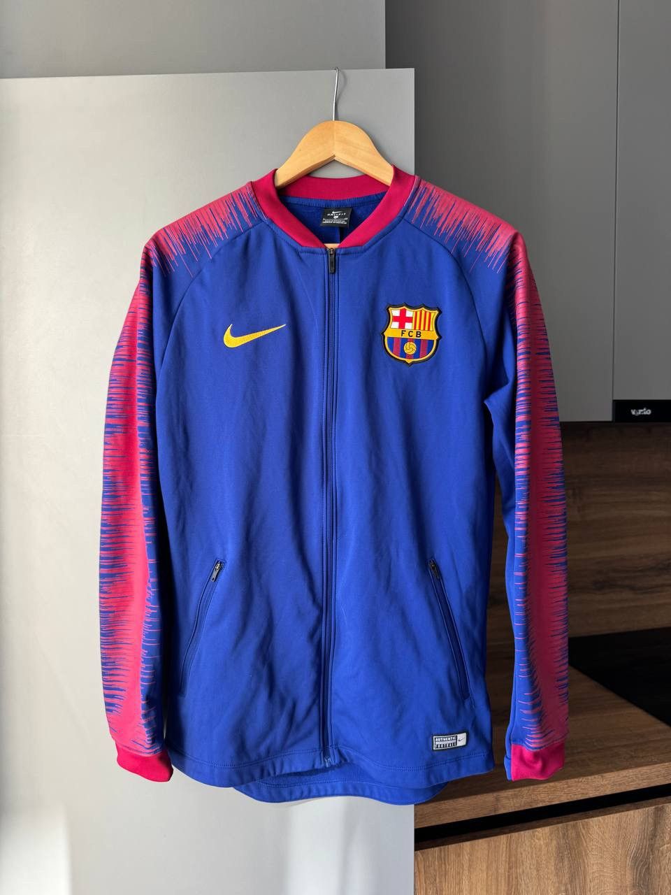 Nike Nike Barcelona Tracksuit Jacket + Track Pants Vintage Drill Size US S / EU 44-46 / 1 - 2 Thumbnail
