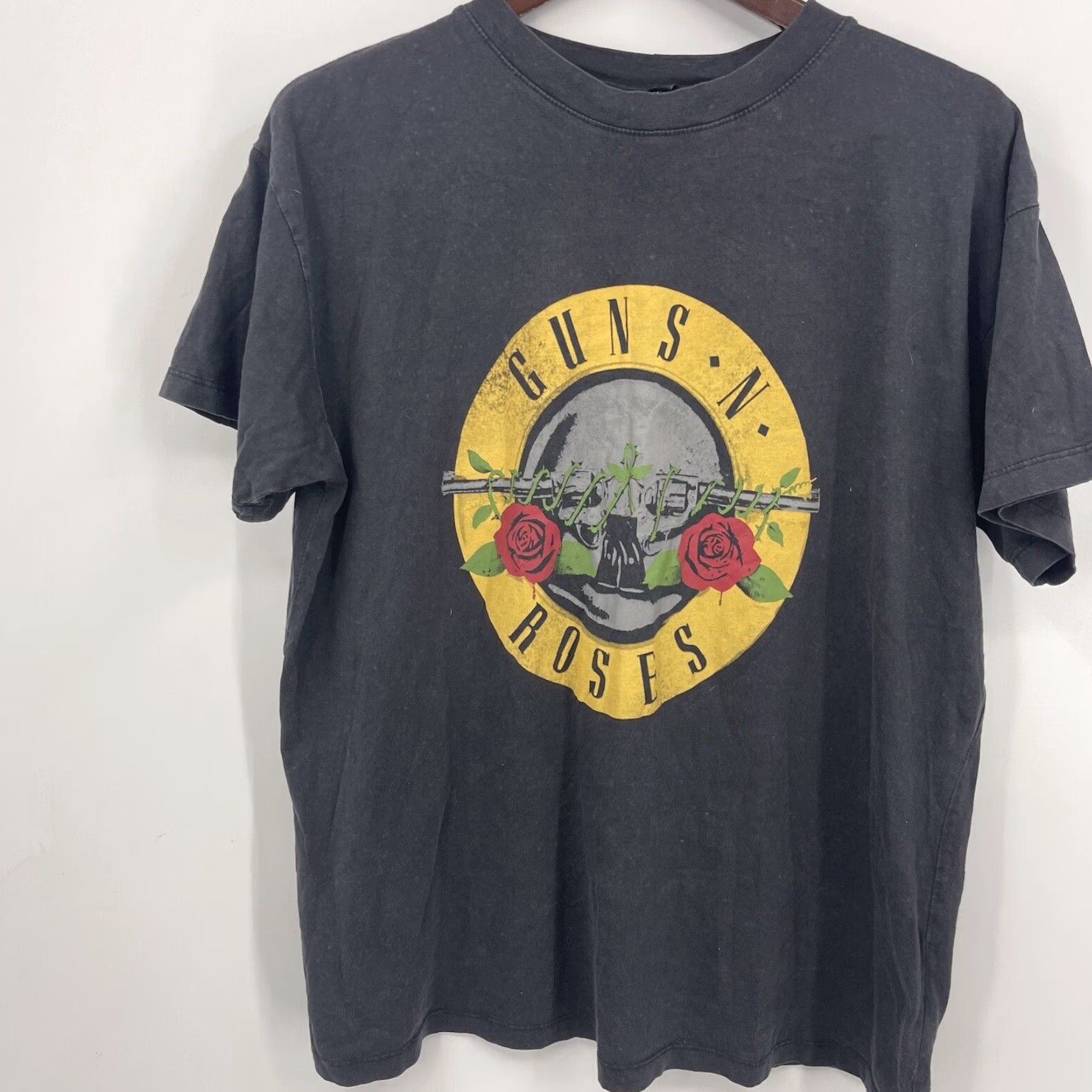 Cotton On GUNS N' ROSES x Cotton On T-Shirt Men Small Oversized Black 90s Rock Band Tee Mens Small Shirt Printed Logo Size US S / EU 44-46 / 1 - 2 Thumbnail