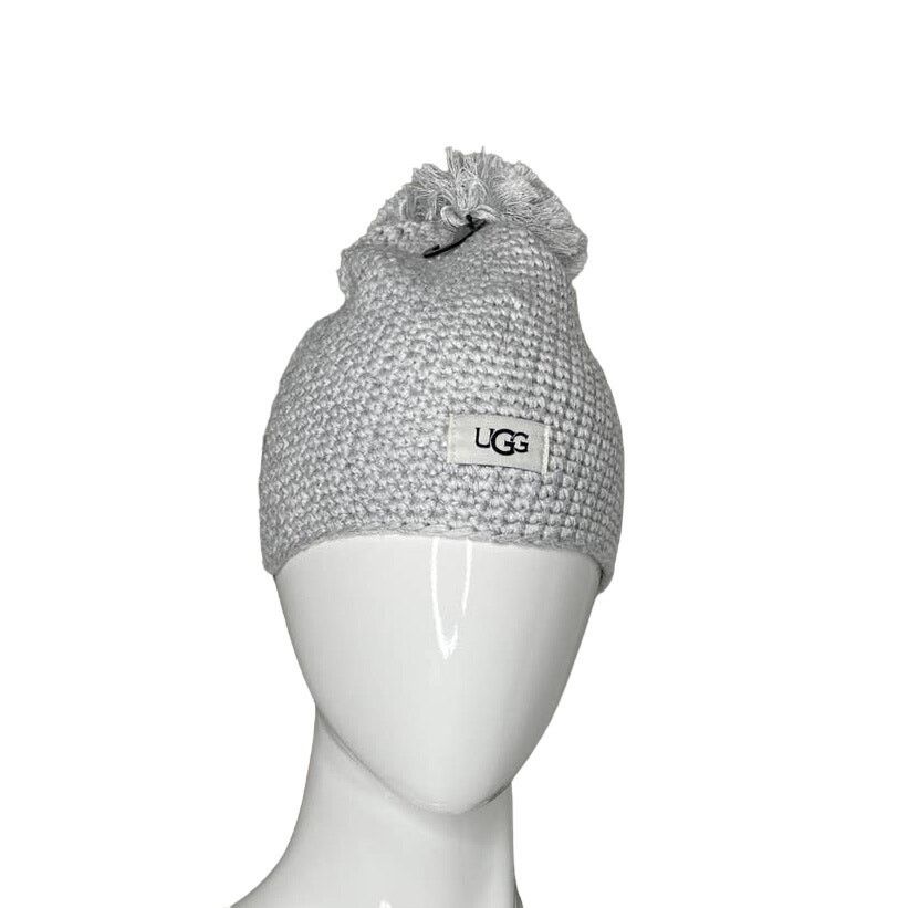 Ugg UGG Grey Pom Pom Beanie winter Hat Size ONE SIZE - 2 Thumbnail
