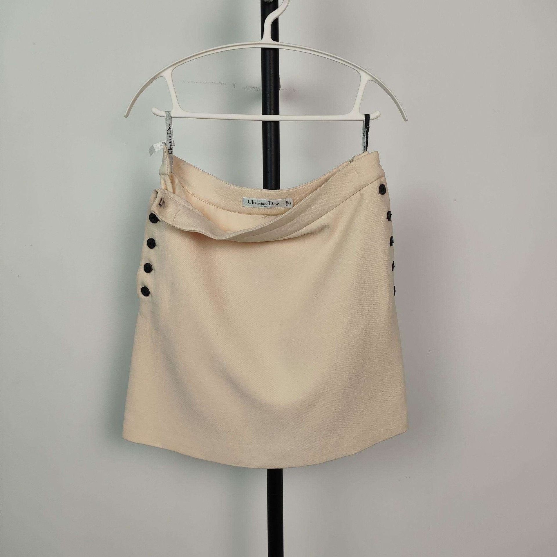 Dior Dior Cotton Double-Breasted Short Skirt Size 38" / US 16 / IT 52 - 1 Thumbnail
