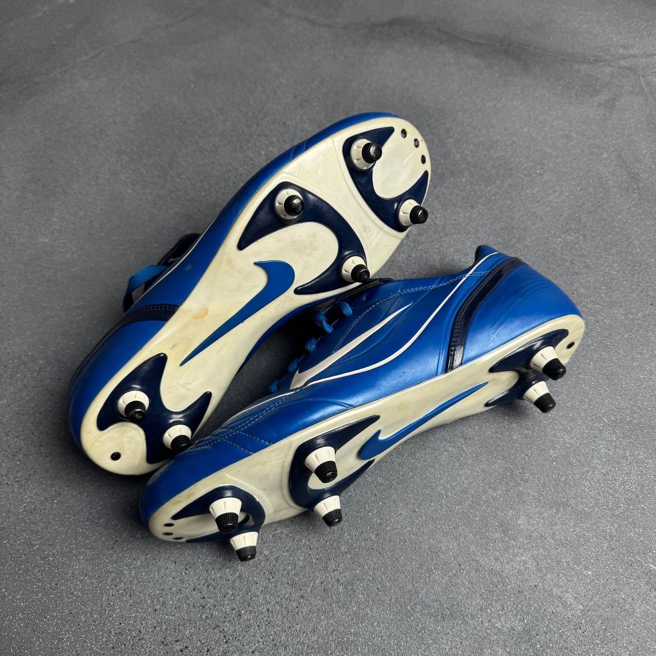 Nike × Vintage Nike Vapop SG Vintage Soccer Football Cleats Size US 13 / EU 46 - 9 Thumbnail
