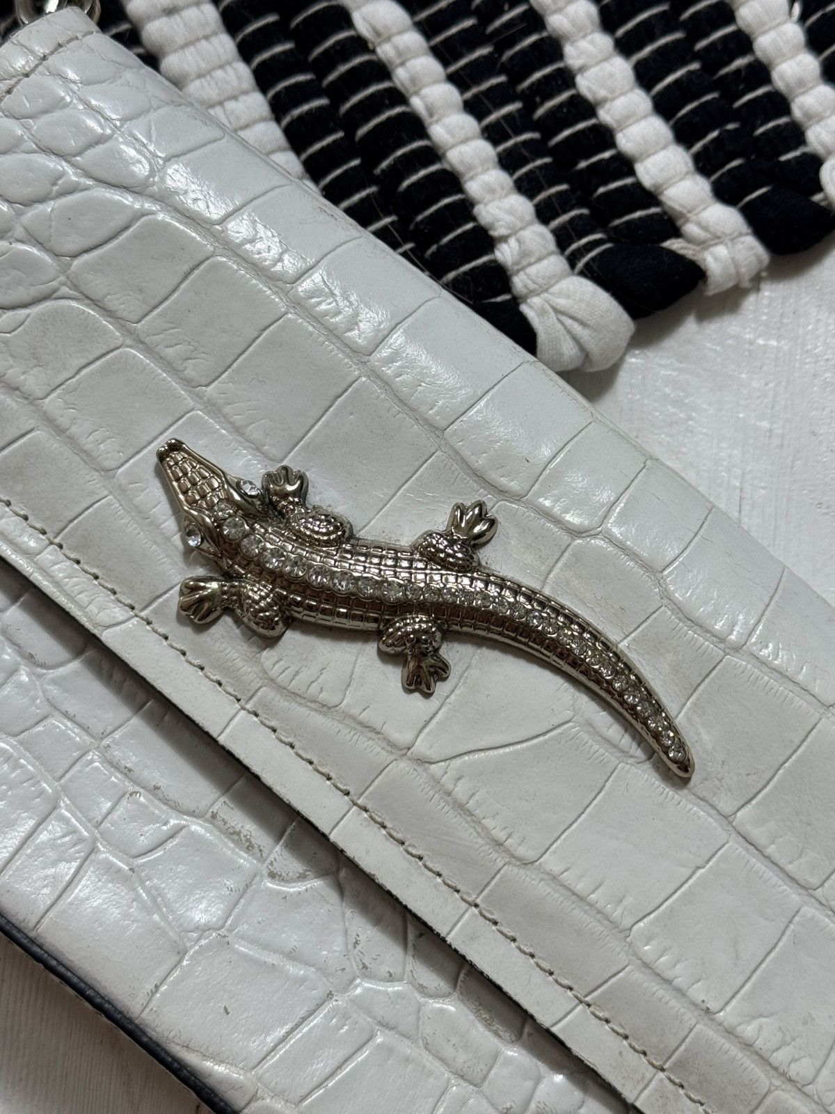 Cavalli Class VINTAGE CAVALLI CLASS CROCODILE MINI BAG Size ONE SIZE - 2 Thumbnail