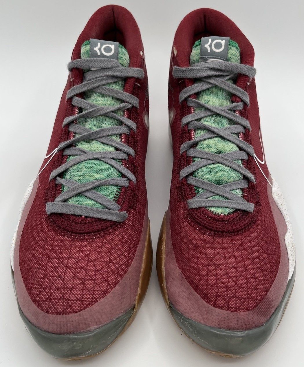 Nike KD 12 By You Customized Red Basketball Sz 8.5 Kevin Durant Size US 8.5 / EU 41-42 - 1 Thumbnail