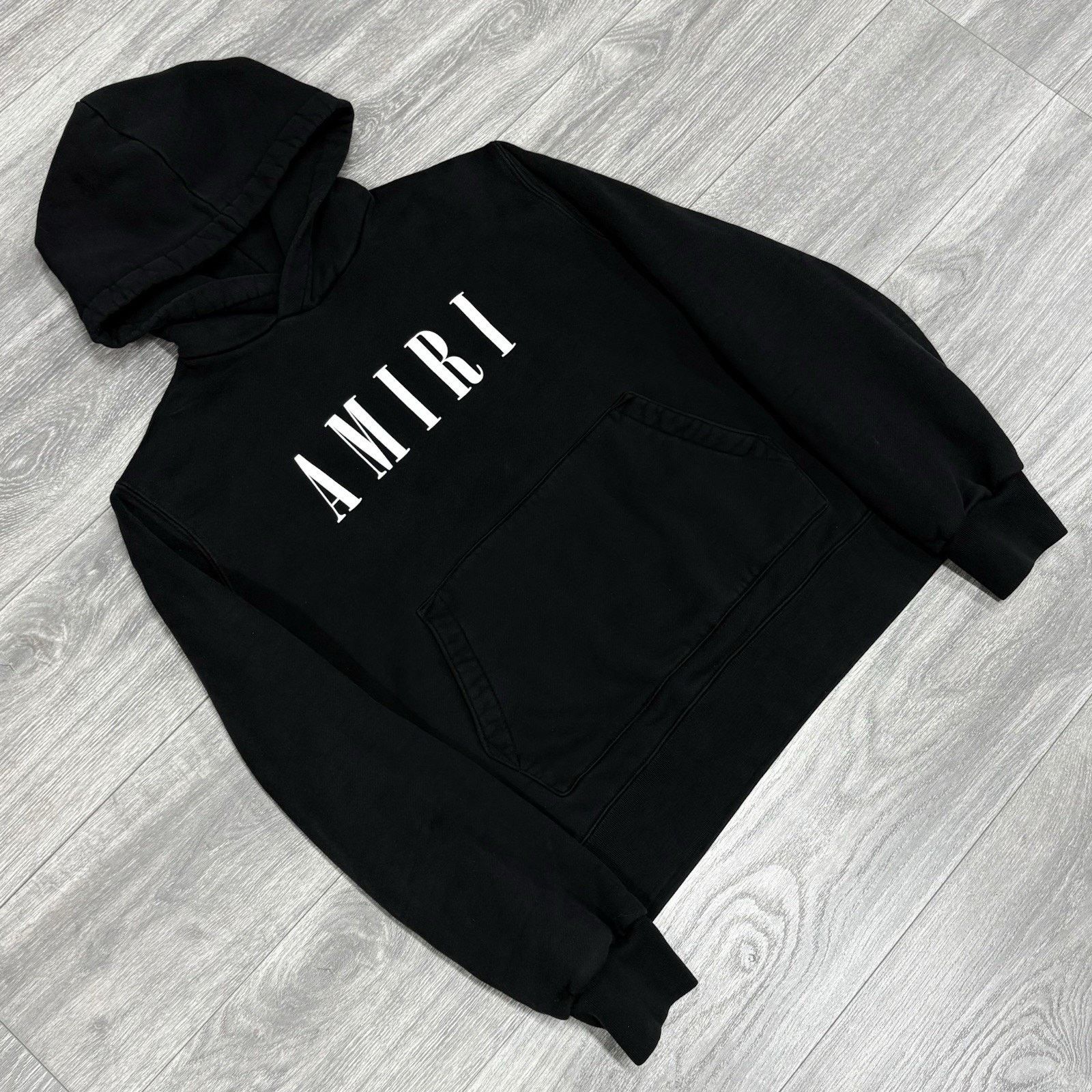 Amiri Size M - Amiri Core Logo Hoodie ' Black ' | GREAT CONDITION! Size US M / EU 48-50 / 2 - 2 Thumbnail