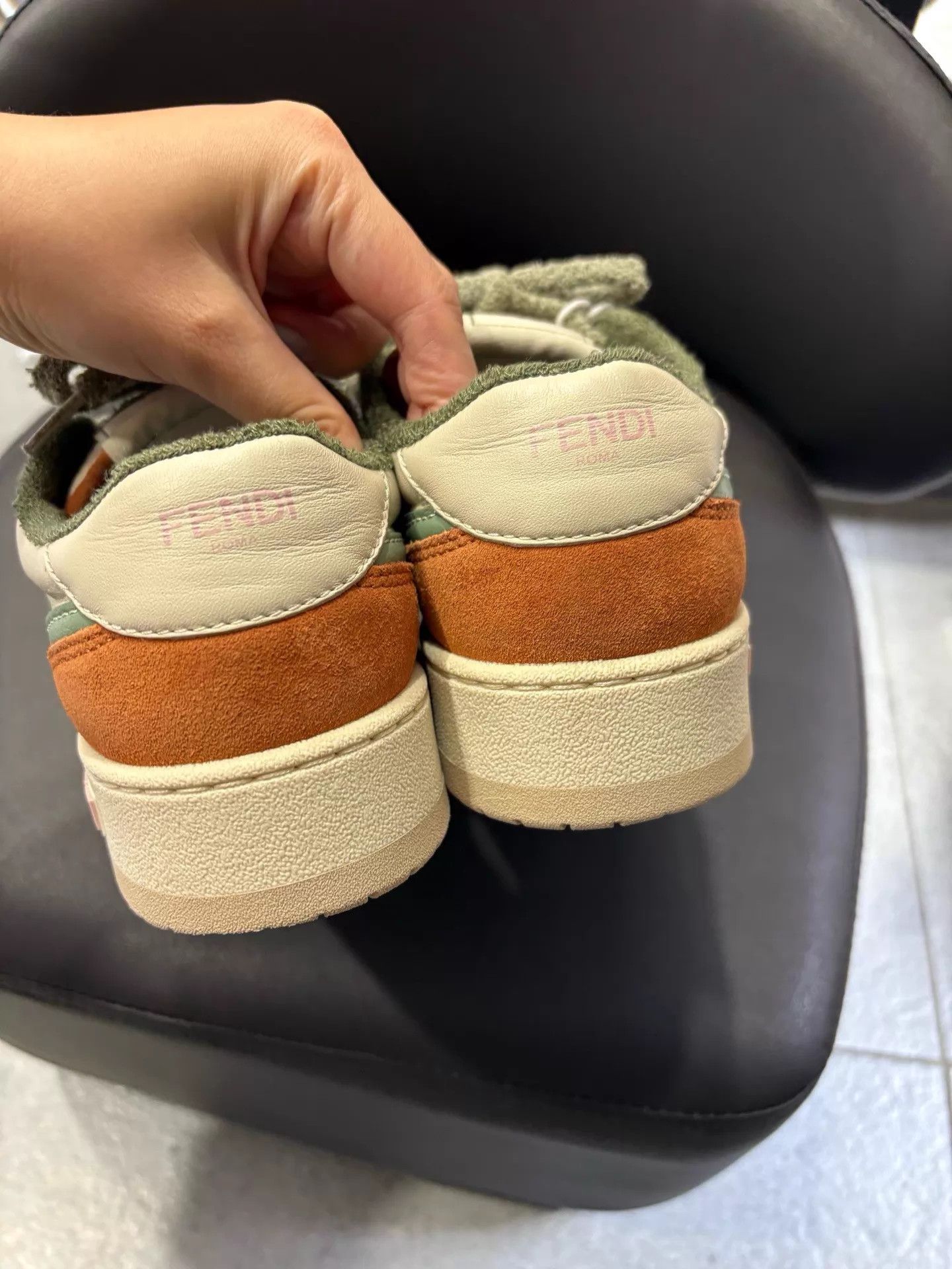 Fendi Fendi Match Colorblock Sneakers 99 New EU 35 Size US 4.5 / IT 34.5 - 3 Thumbnail
