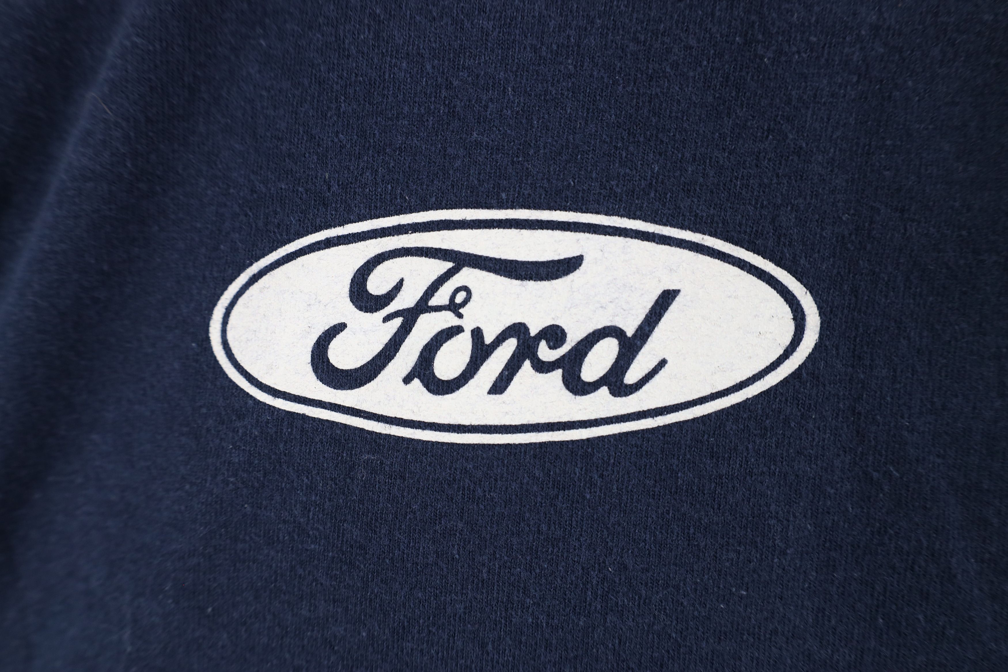 Vintage Vintage Y2K Ford Motor Company Cobra GT T-Shirt Blue Size US XL / EU 56 / 4 - 4 Thumbnail