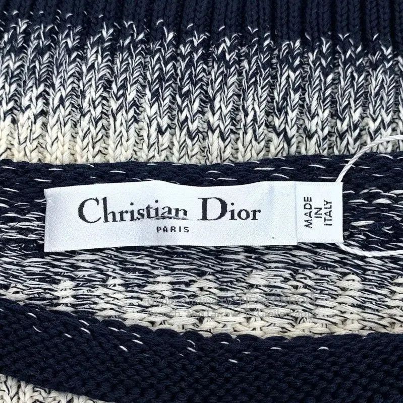 Dior Dior Color Block Cotton Women's Sweater . Size XS / US 0-2 / IT 36-38 - 5 Thumbnail