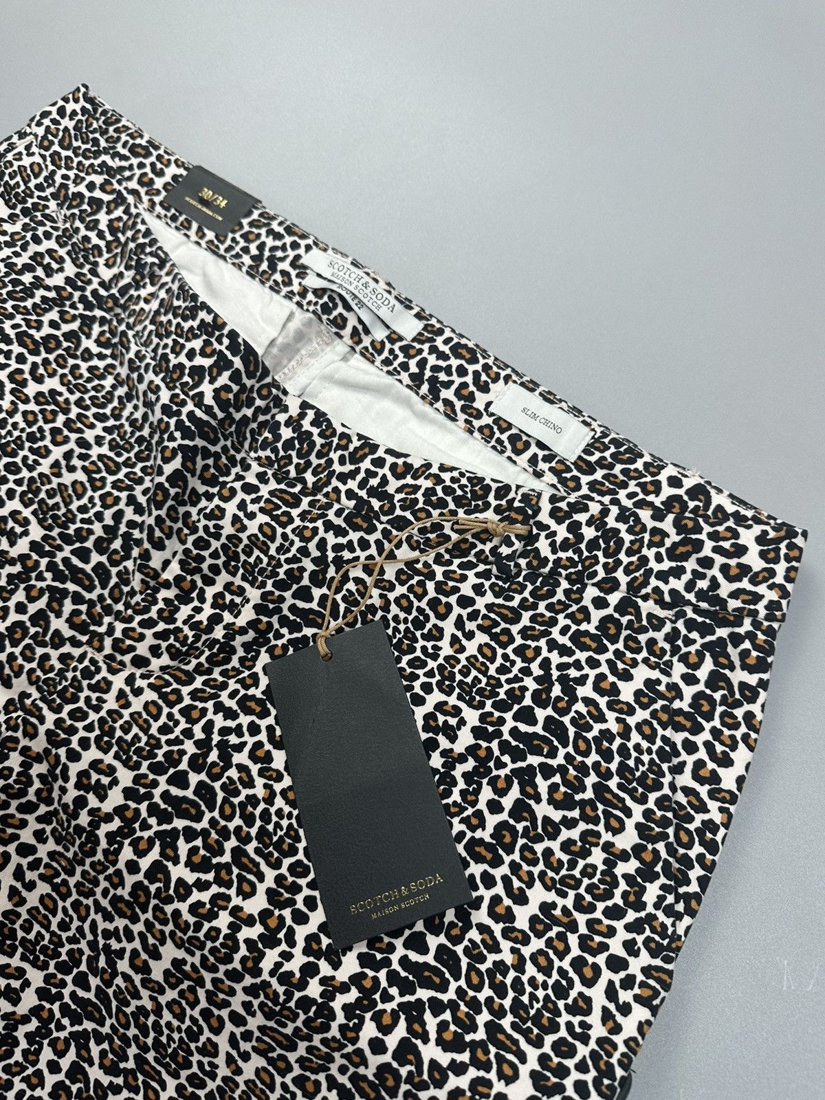Maison Scotch × Scotch & Soda Leopard style stretch skinny pants Scotch&Soda Size 30" / US 8 / IT 44 - 3 Thumbnail