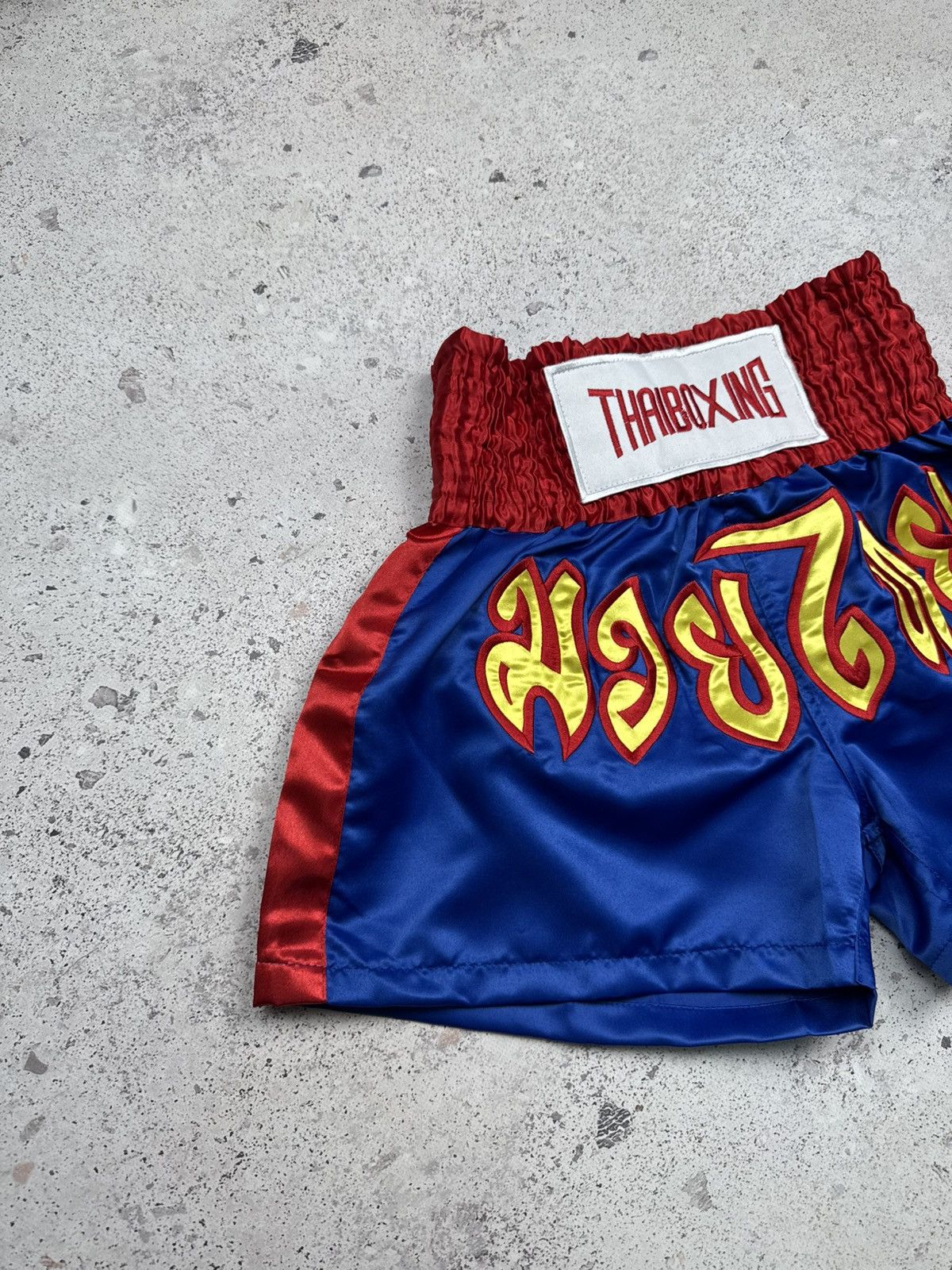 Japanese Brand × Vintage Vintage Muay Thai Shorts Thaiboxing MMA M1 UFC Y2K Size US 32 / EU 48 - 2 Thumbnail