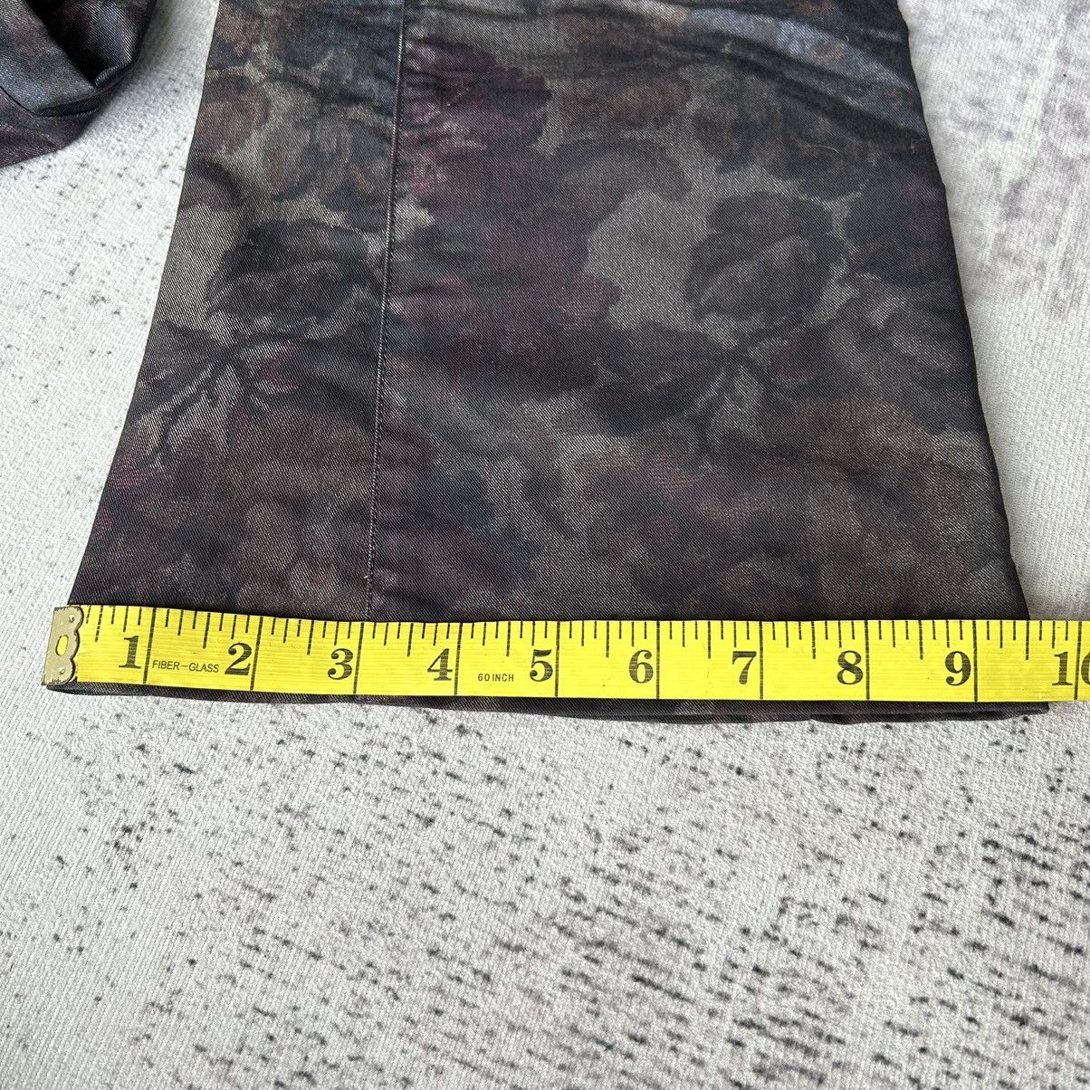 Tornado Mart Tornado Mart Flower Flared Pants Size US 27 - 22 Thumbnail
