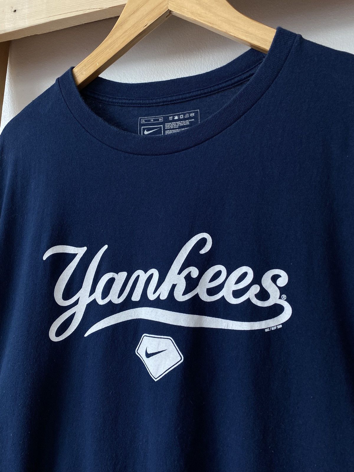 New York Yankees Navy Nike 2009 NY New York Yankees Tee Size US XL / EU 56 / 4 - 4 Thumbnail