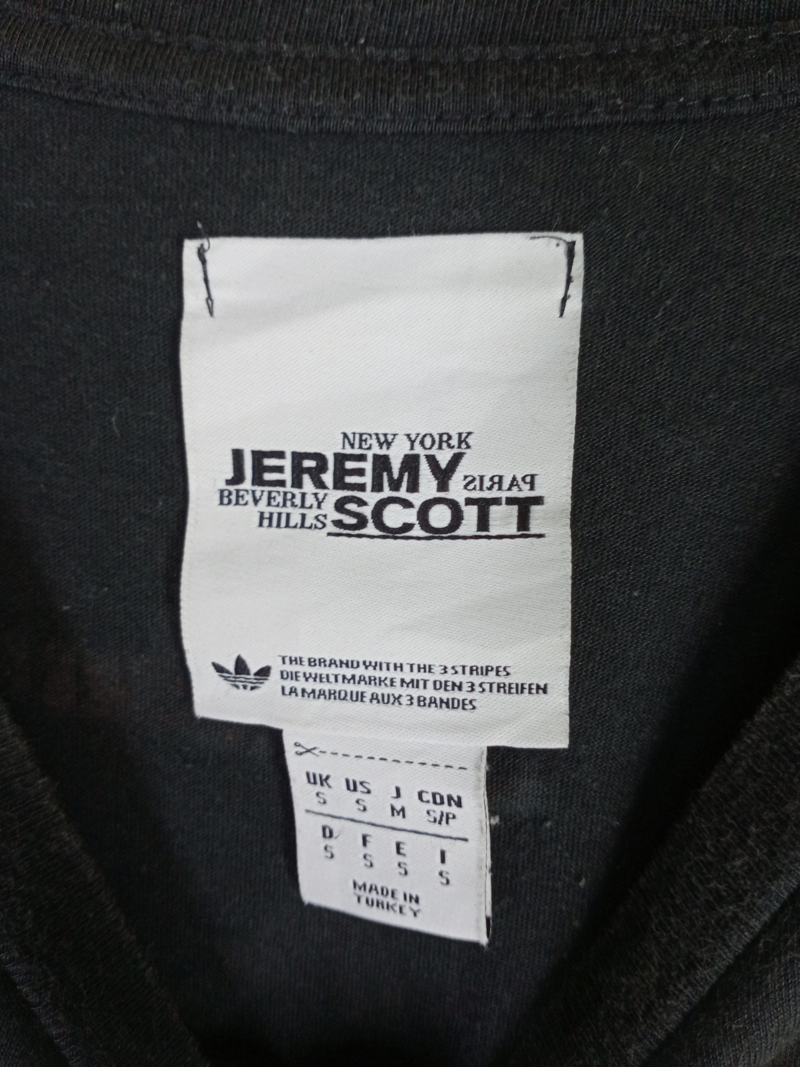 Adidas × Jeremy Scott Adidas x Jaremy Scott Tshirt Size US S / EU 44-46 / 1 - 6 Thumbnail