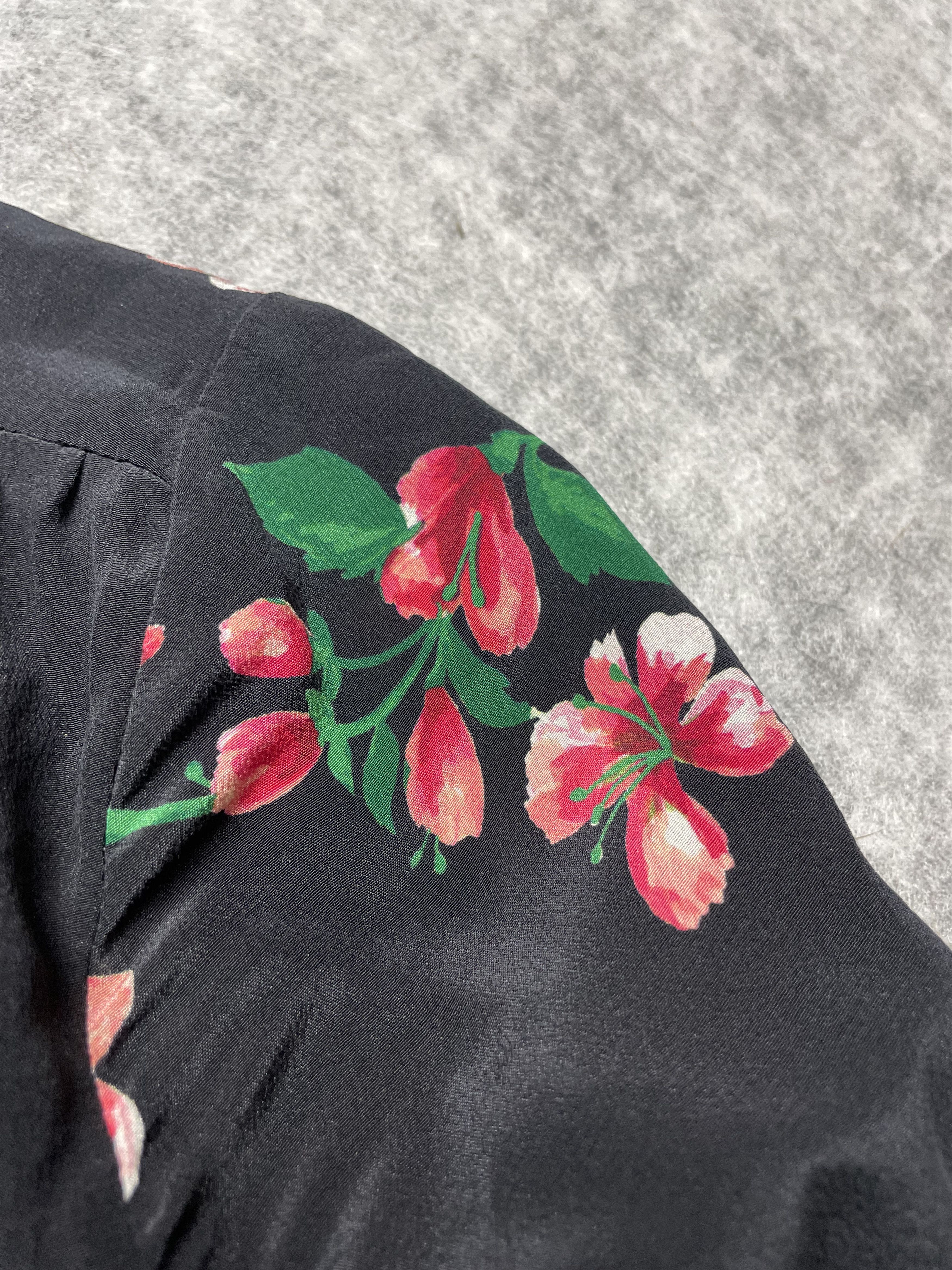 Sezane Sezane Elsa Silk Bouquet Print Floral Mini Dress EU 38 Size S / US 4 / IT 40 - 9 Thumbnail